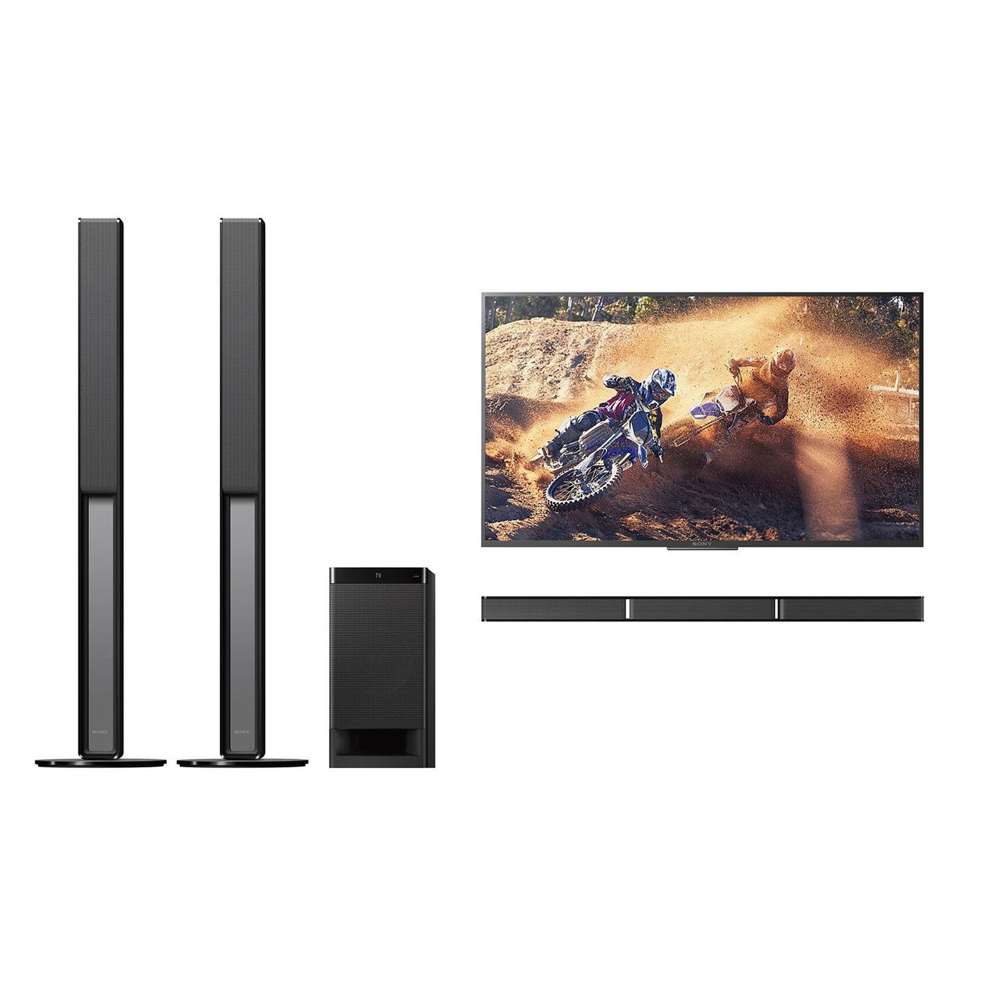 Sony HT-RT40 Real 5.1ch Dolby Digital Tall boy Soundbar Home Theatre System