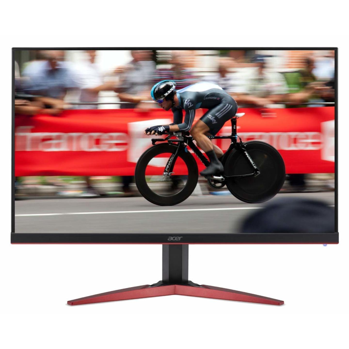 Acer 27 inch 144Hz 1MS Full HD TN Panel Gaming Monitor I 400 Nits Brightness I Zero Frame Design I AMD Free Sync I Stereo Speakers (KG271C)