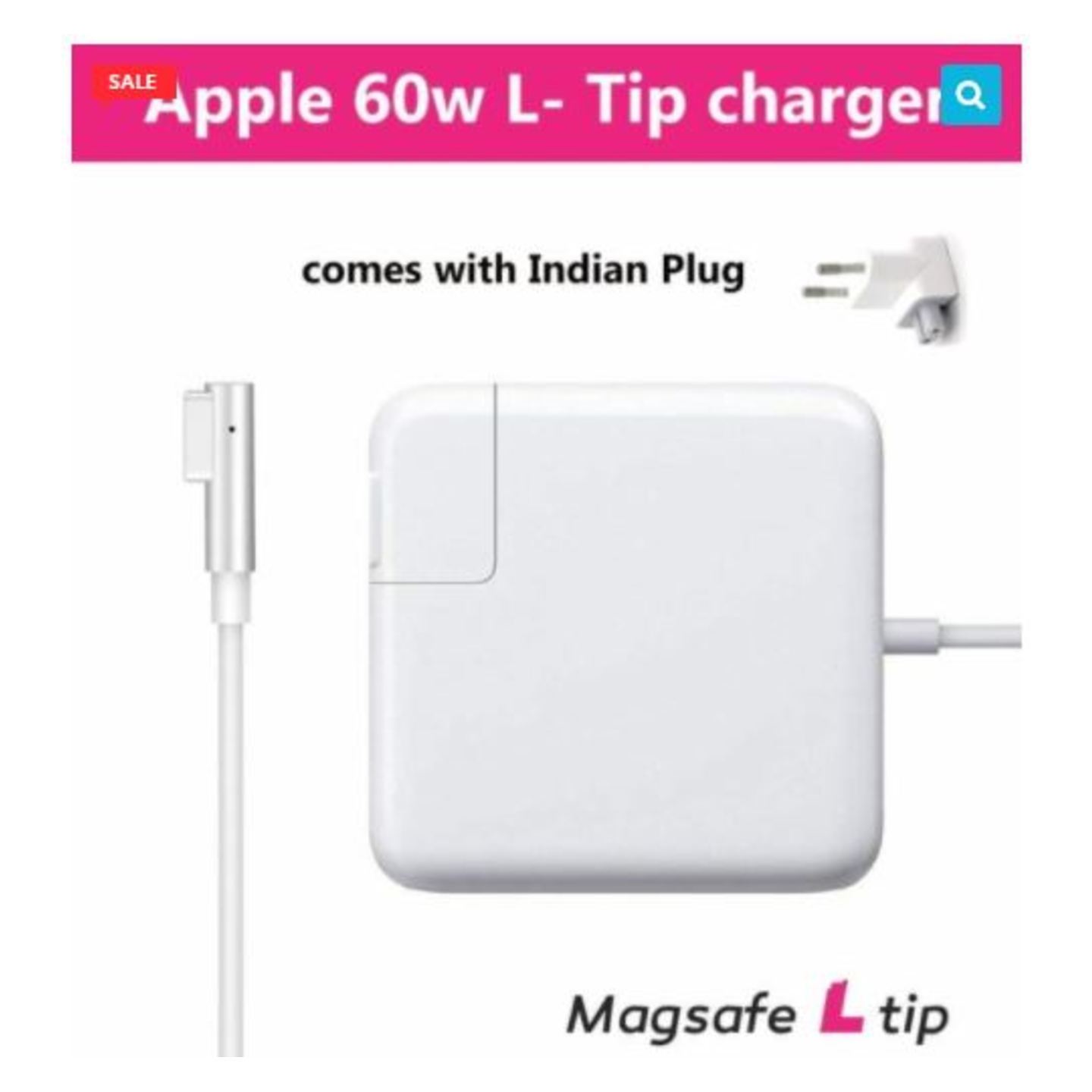 APPLE LAPTOP CHARGER 60W A1278, A1181, A1150, A1151, A1172, A1184, A1185