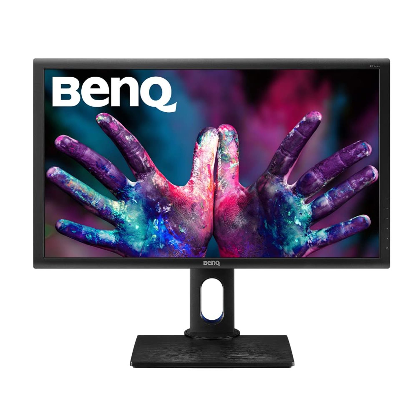 BenQ PD2500Q 25 inch 2K DesignVue Designer Monitor, 1440p QHD, IPS, 100% Rec.709 and sRGB, Factory Calibrated, Eye-Care, Anti-Glare, Ultra Slim Bezel Design, Height Adjustable, HDMI, DP- Black