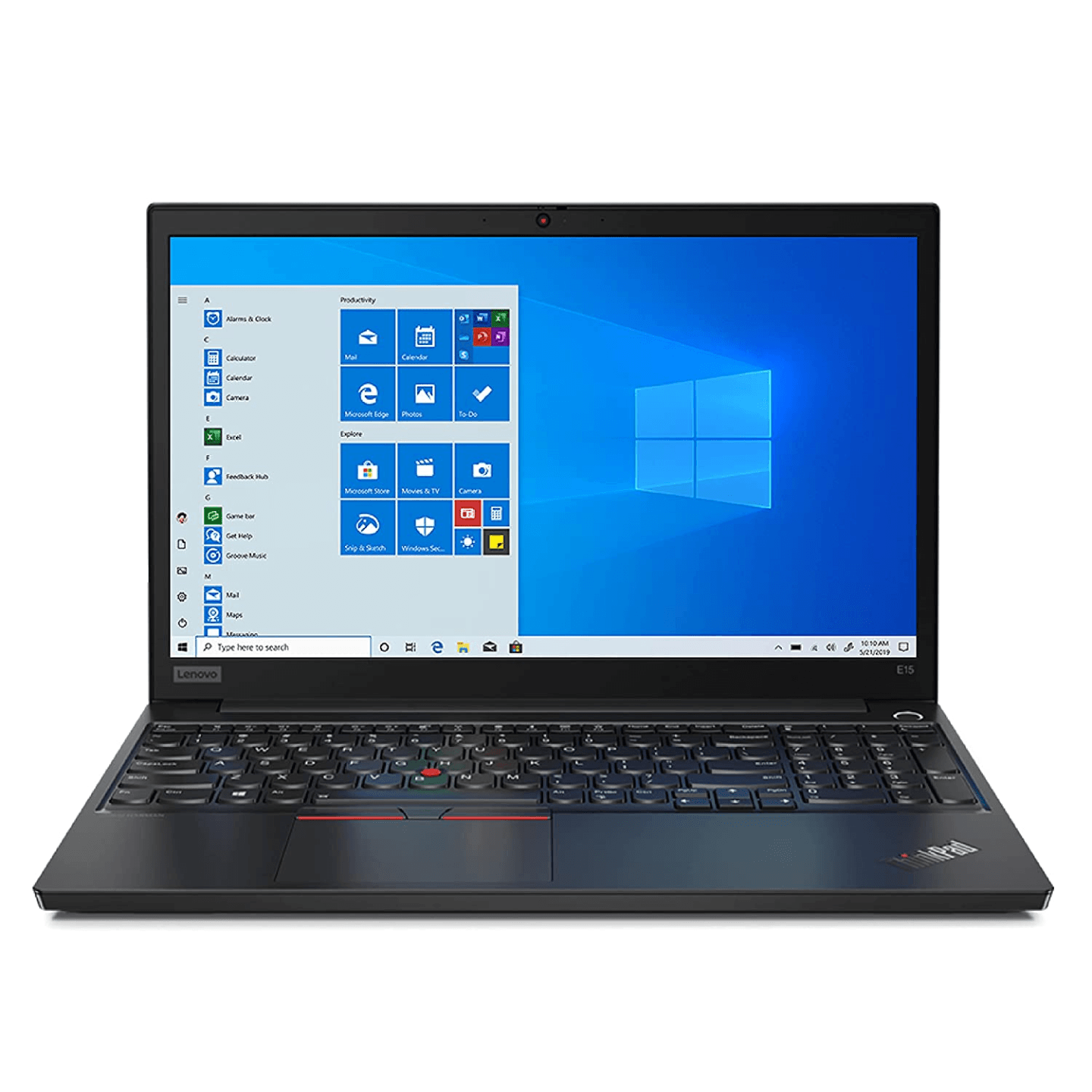 Lenovo ThinkPad E15 2021 Intel Core i3 11th Gen 39.62 cm 15.6 FHD Thin and Light Laptop 8GB RAM256GB SSD Windows 10MS OfficeFingerprint ReaderBlackAluminium Surface 1.7 kg, 20TDS0A400