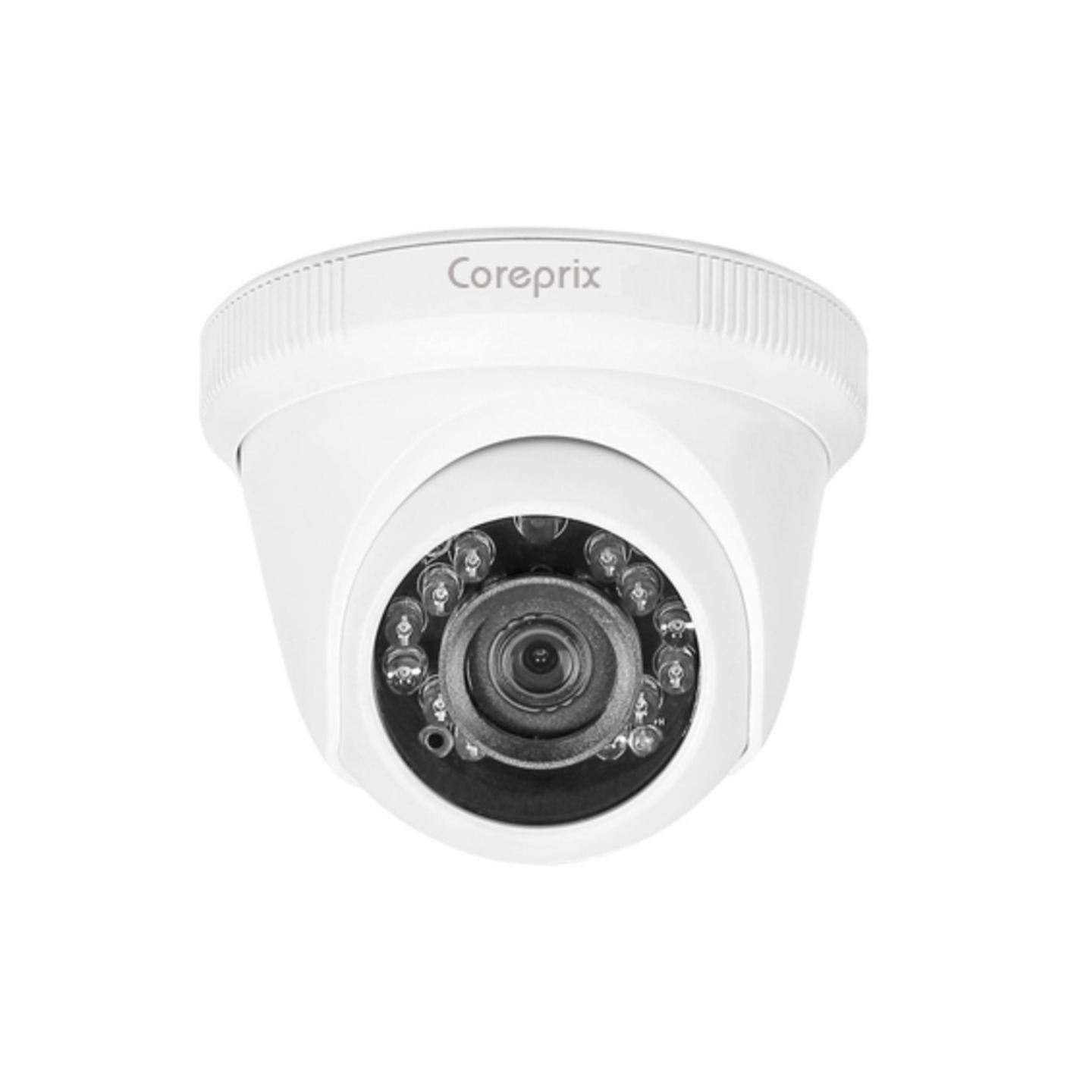 Coreprix 2.4MP Fibre Body HD Dome Camera- CPH- 108 D3 (White)