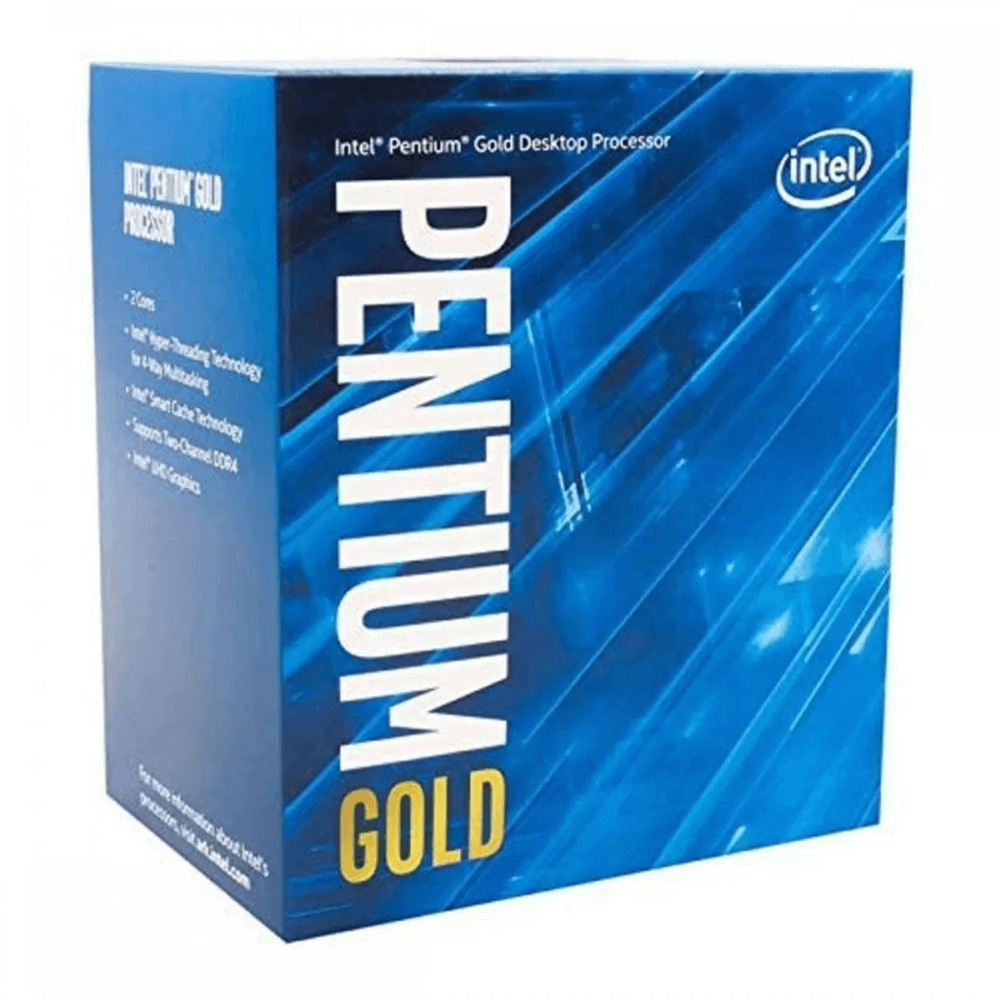 Intel Pentium Gold G6400 10th Generation Processor - LGA1200 Socket (Dual Core/ 4 GHz/ 4MB Cache/ Intel UHD Graphics 610)