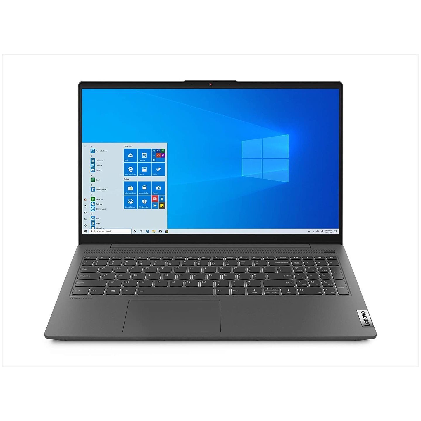 Lenovo IdeaPad Slim 5 AMD Ryzen 5 5500U 15.6 inches FHD IPS Thin and Light Business Laptop (8GB/512GB SSD/Windows 10/MS Office/Backlit Keyboard/Fingerprint Reader/Graphite Grey/1.66Kg), 82LN00GTIN