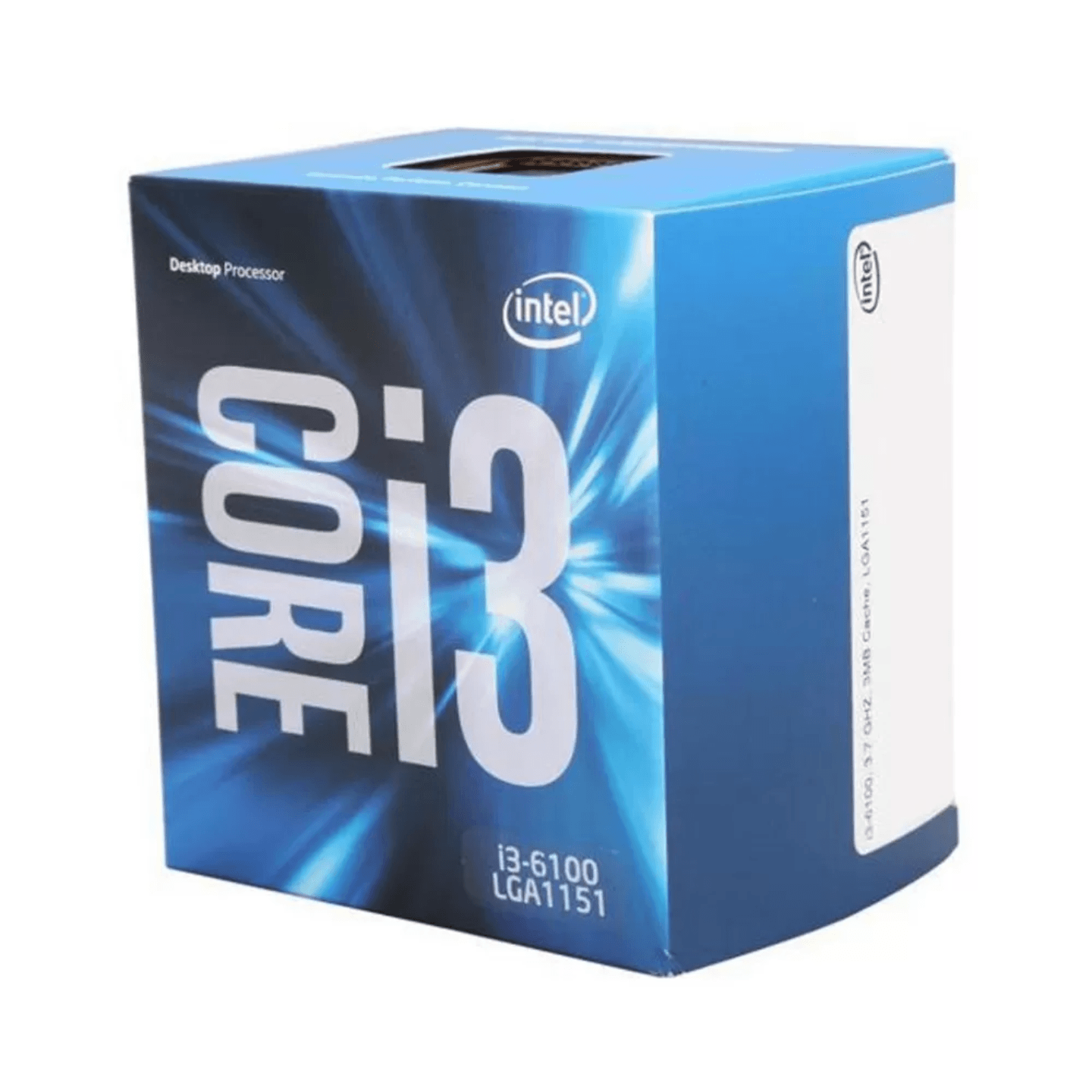 Intel Core I3-6100 6th Generation Desktop Processor (3.70 GHz/ LGA1151 Socket/ 3MB Cache)