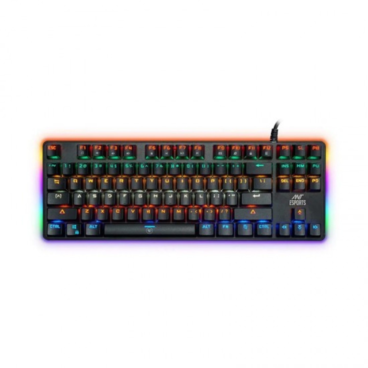 MK1000 Ant Esports MK1000 Wired TKL Mechanical Gaming Keyboard with Multicolour LED