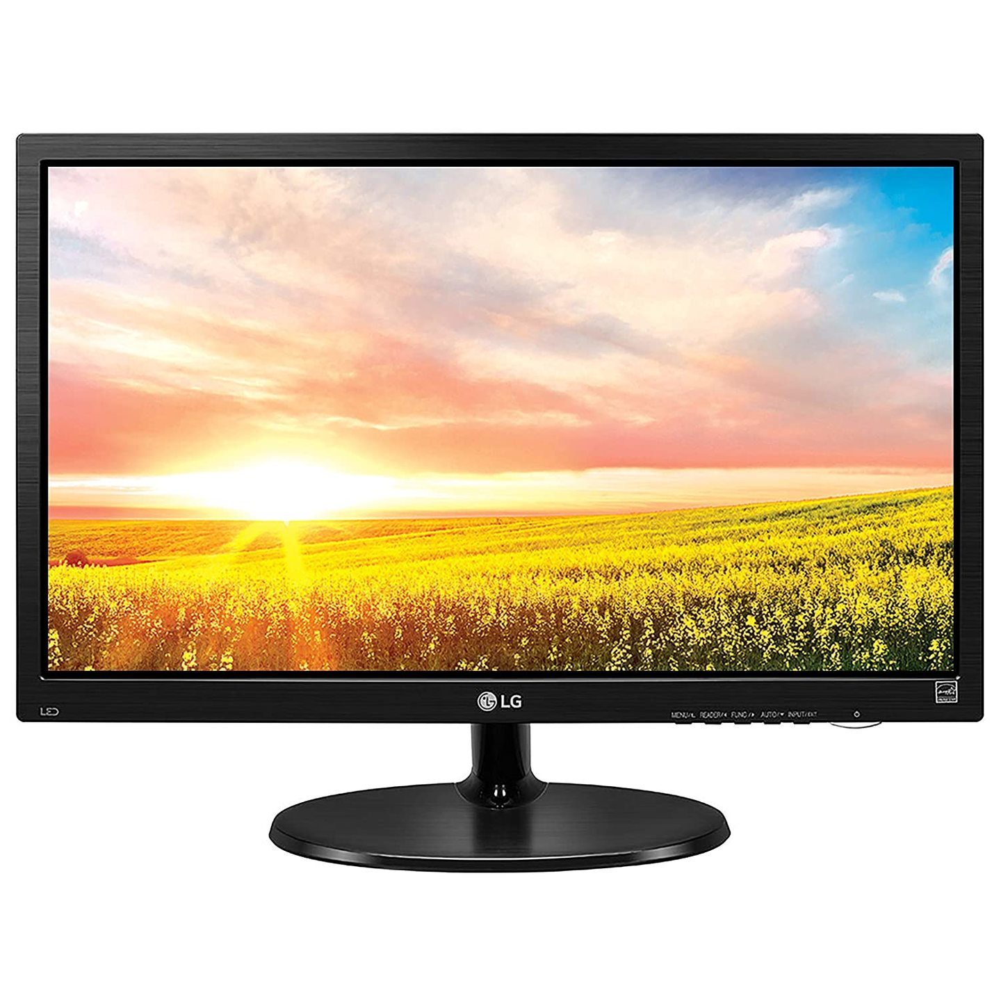 LG 49.53 cm (19.5") HD (1366 x 768) TN Panel Monitor with VGA Port, Wall Mount, 3 Year Warranty - 20M39A - Black (Not a TV)