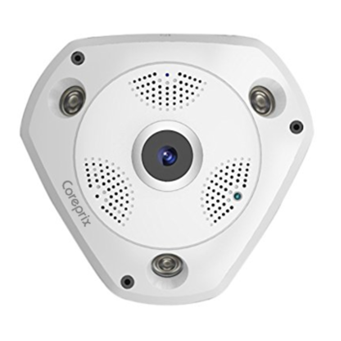 Coreprix 2.4MP AHD Fish Eye Camera CPH- 108 FE3 (White)