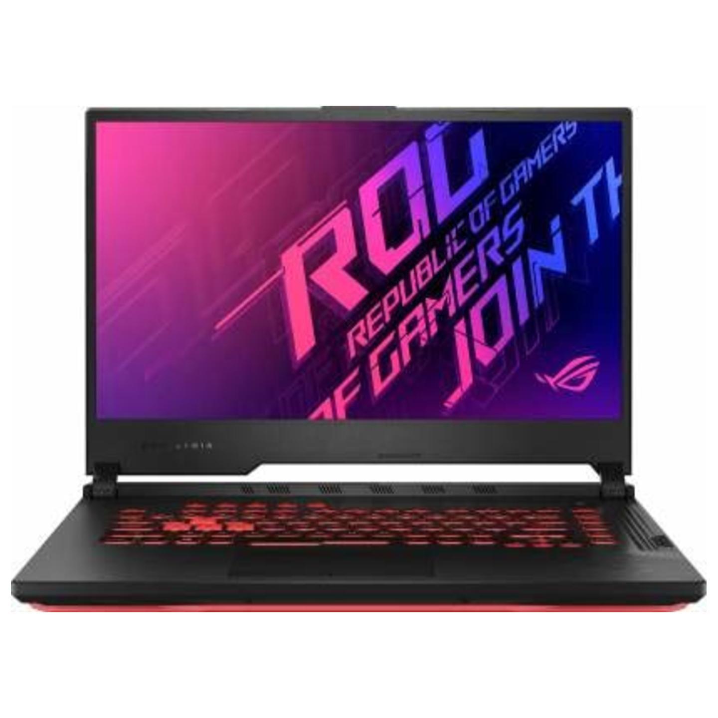 ASUS ROG Strix G15 Intel Core i5 10th Gen 15.6 inches Gaming Laptop Full HD (1920 X 1080) LED (8 GB/512 GB SSD/Windows 10 Home/4GB NVIDIA Geforce GTX 1650 Ti Graphics/144 Hz, Black Plastic, 2.3 kg) G512LI-HN094T