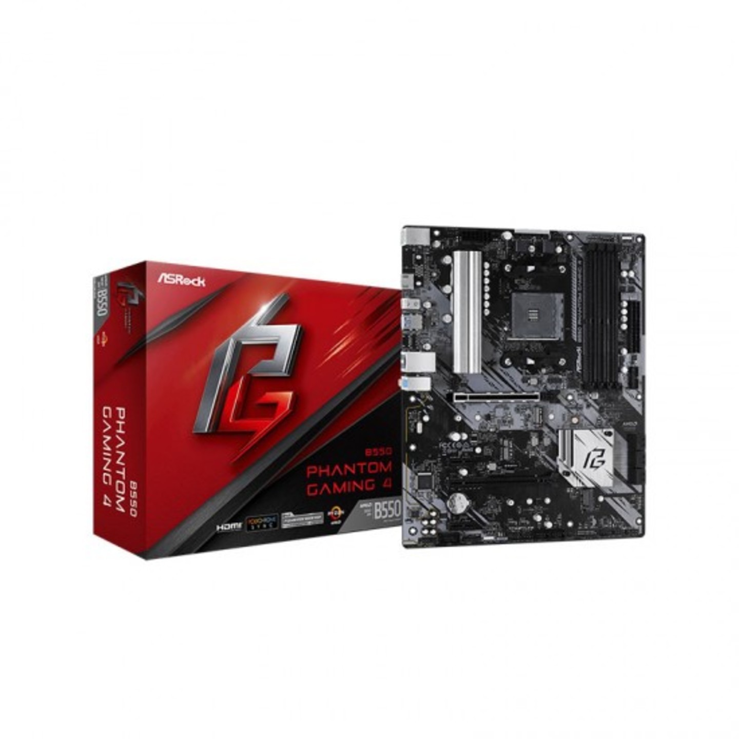 ASRock B550 Phantom Gaming 4 Motherboard