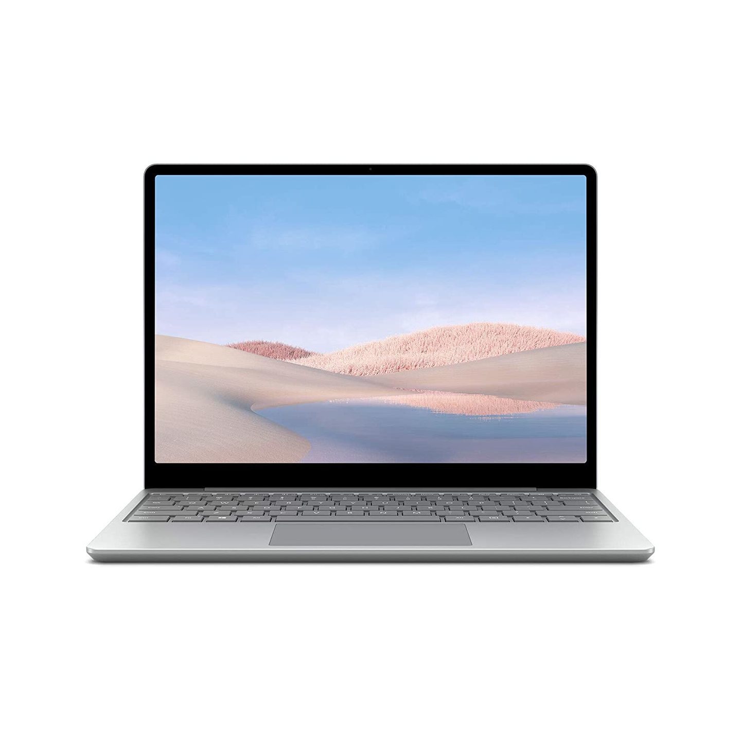 Microsoft Surface Laptop Go 10th Gen Intel Core™ i5-1035G1 12.4 inch Touchscreen Laptop (8GB/128GB SSD/Windows 10 Home in S mode/Intel UHD Graphic/Platinum/1.110 kg), THH-00023