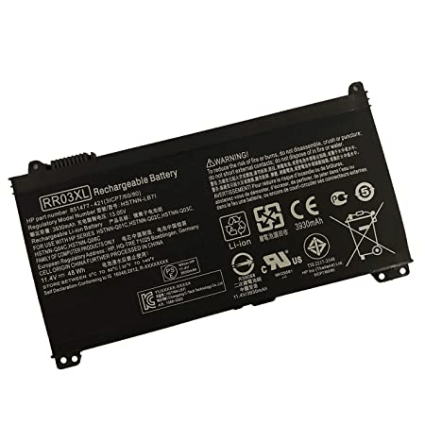 Laptop Battery RR03XL for HP ProBook 430 440 450 455 470 G4 G5
