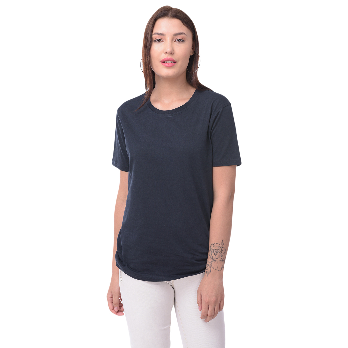 Organic T-Shirt  Skin and Environment Friendly Tee  Navy  Classic Solid Tee