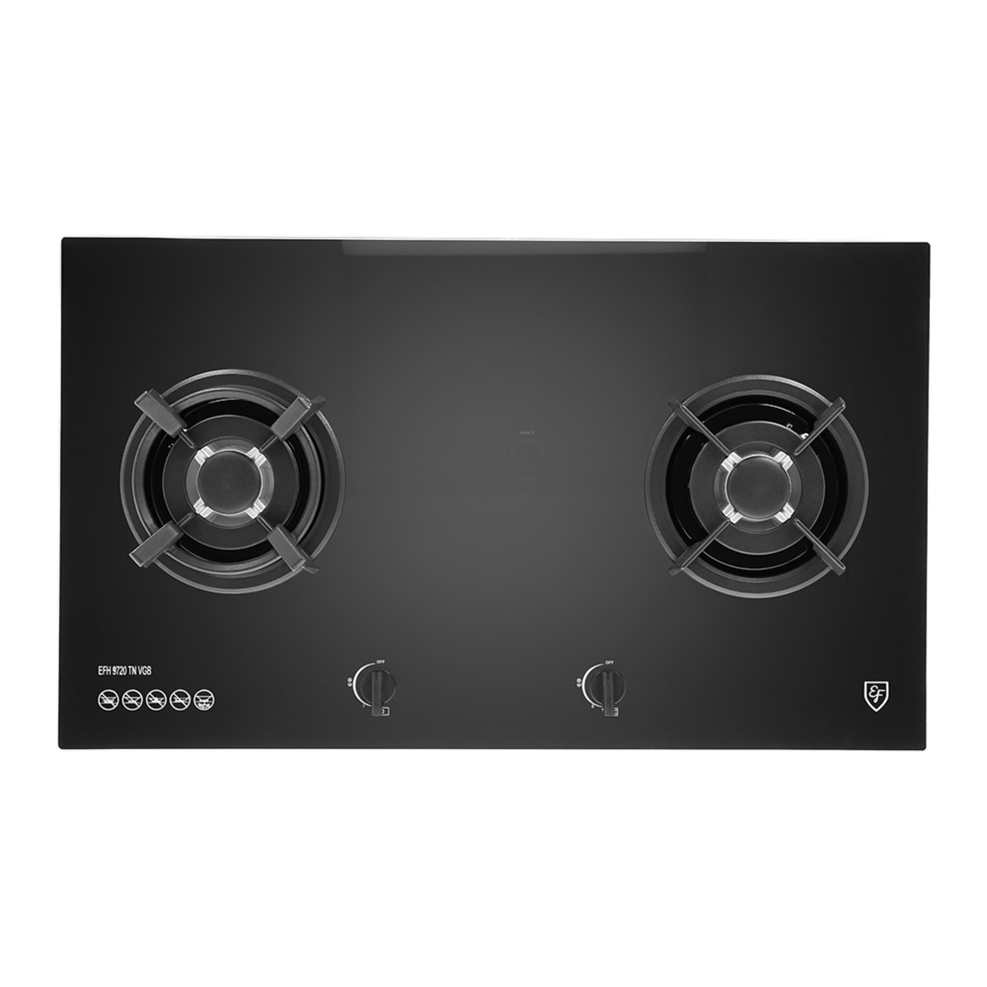 EFH 9720 TN VGB - LPG GAS GLASS COOKER HOB