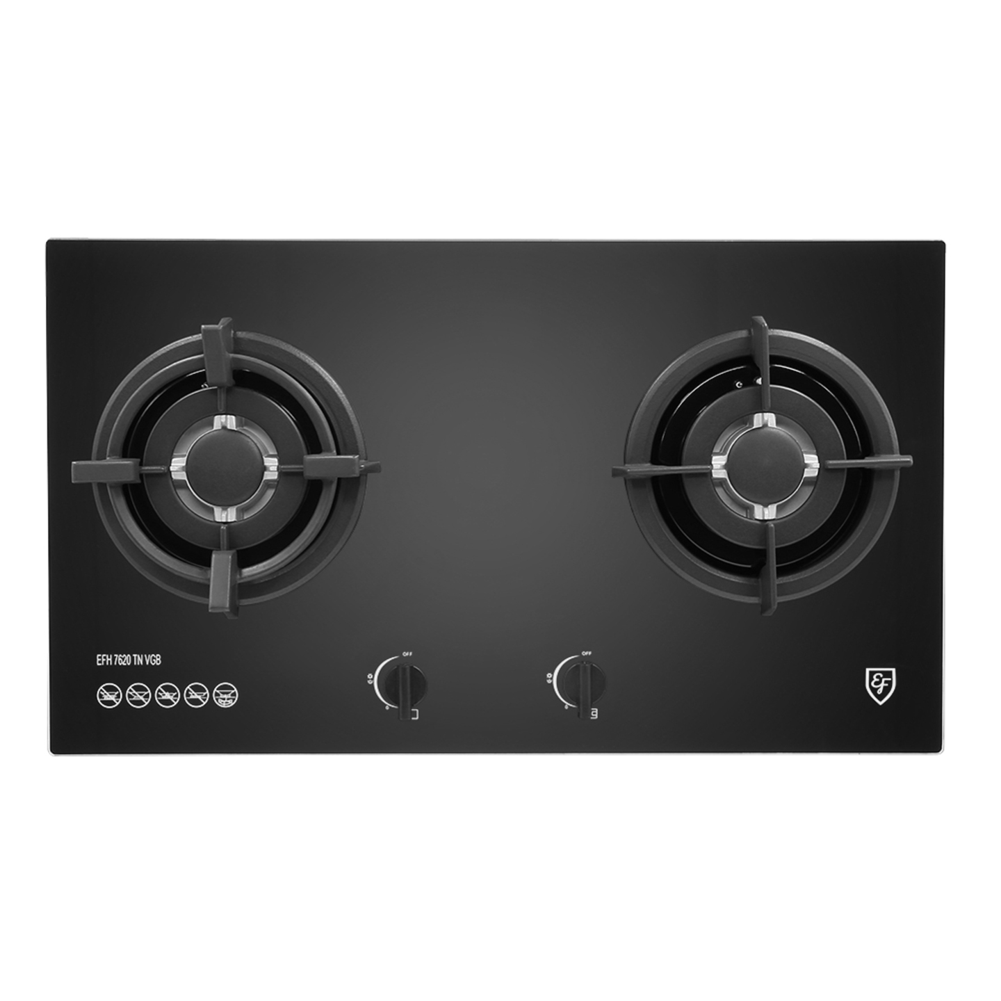 EFH 7620 TN VGB - PUB GAS GLASS COOKER HOB