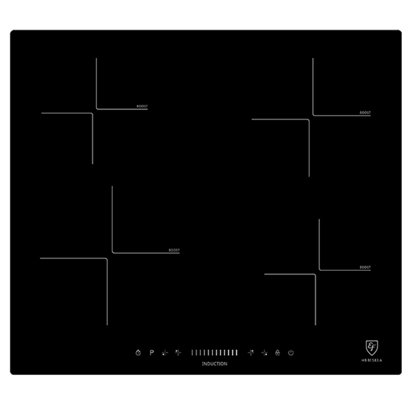 HB BI 583 A Electric Induction Hob