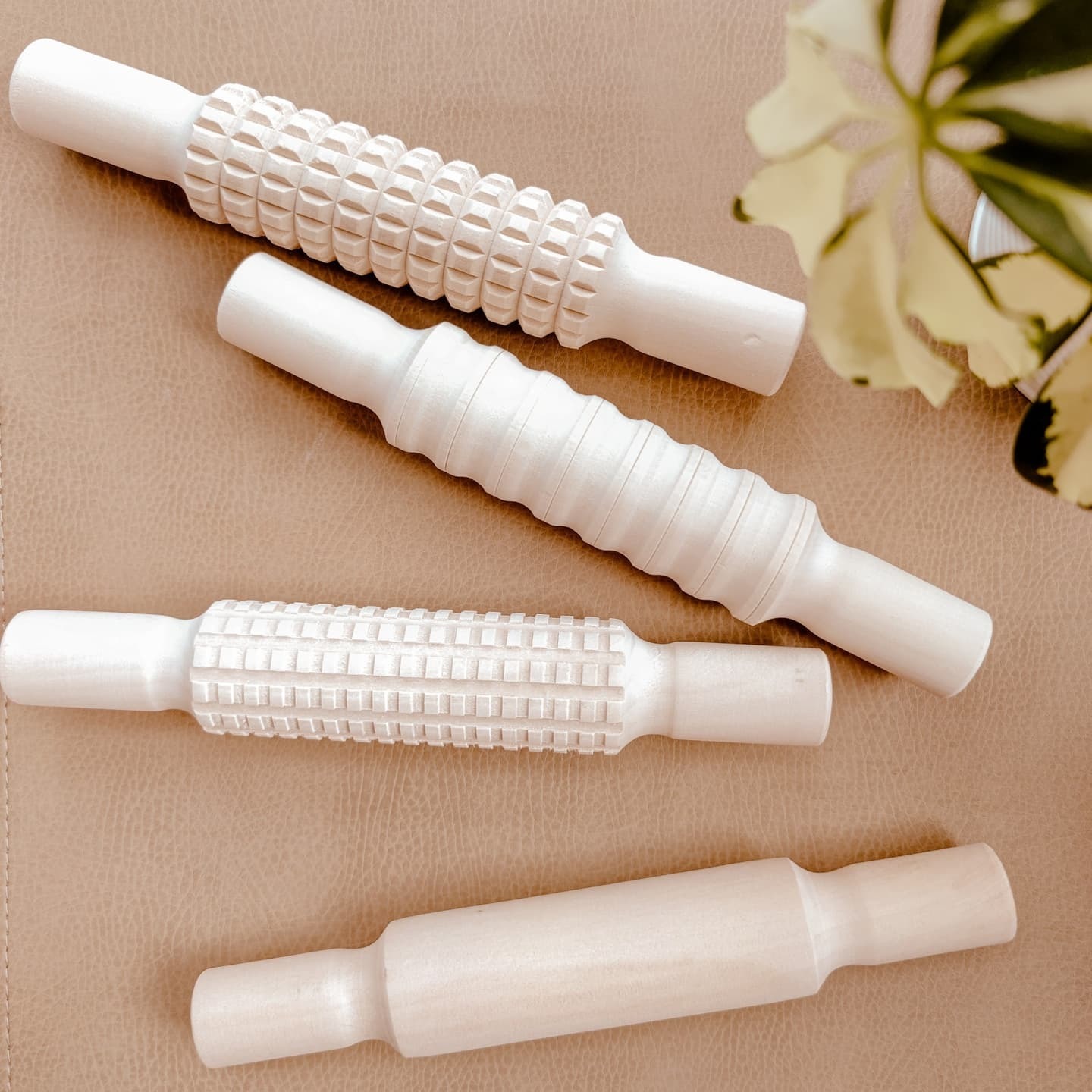 Wooden Textured Rolling Pins