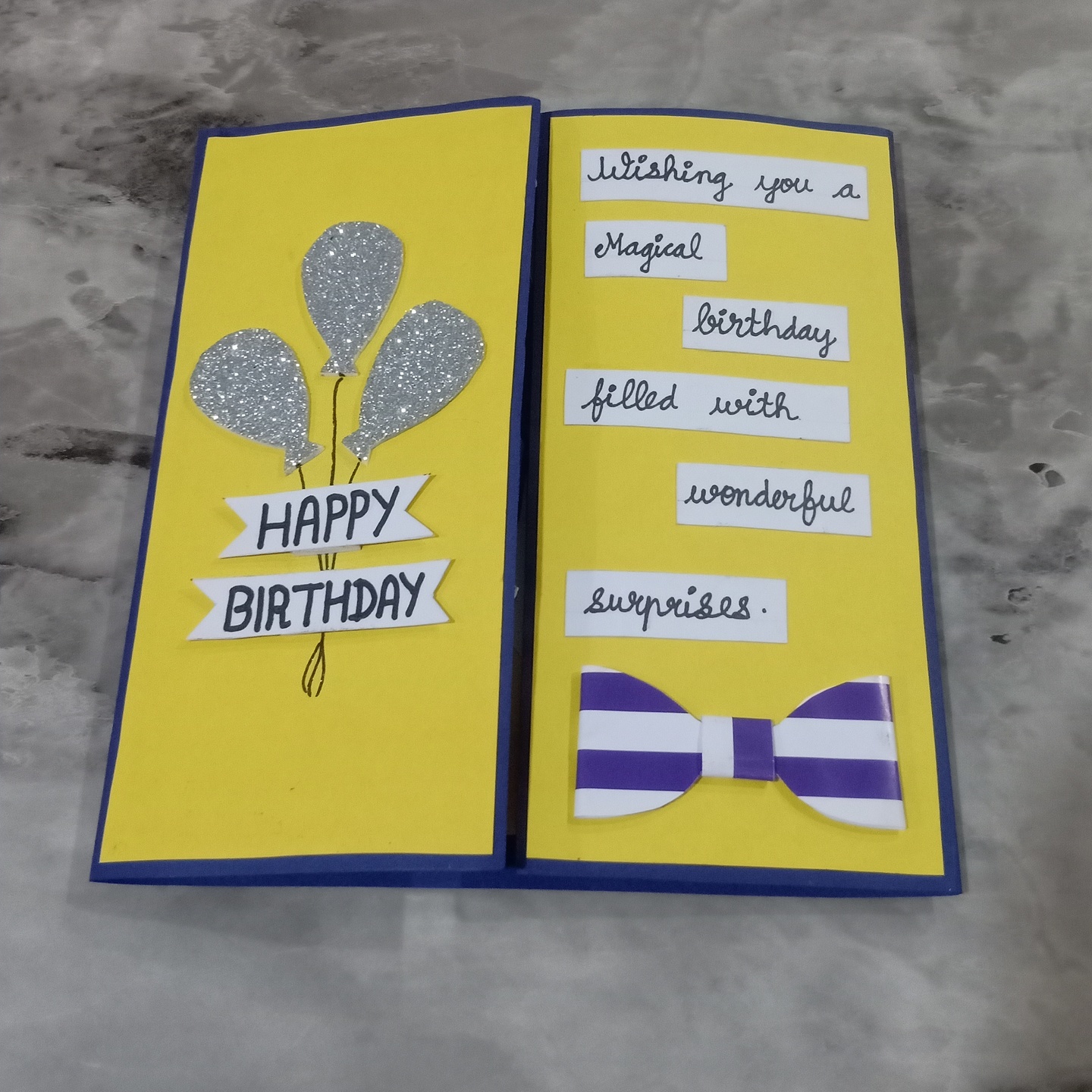 Customized Birthday Card