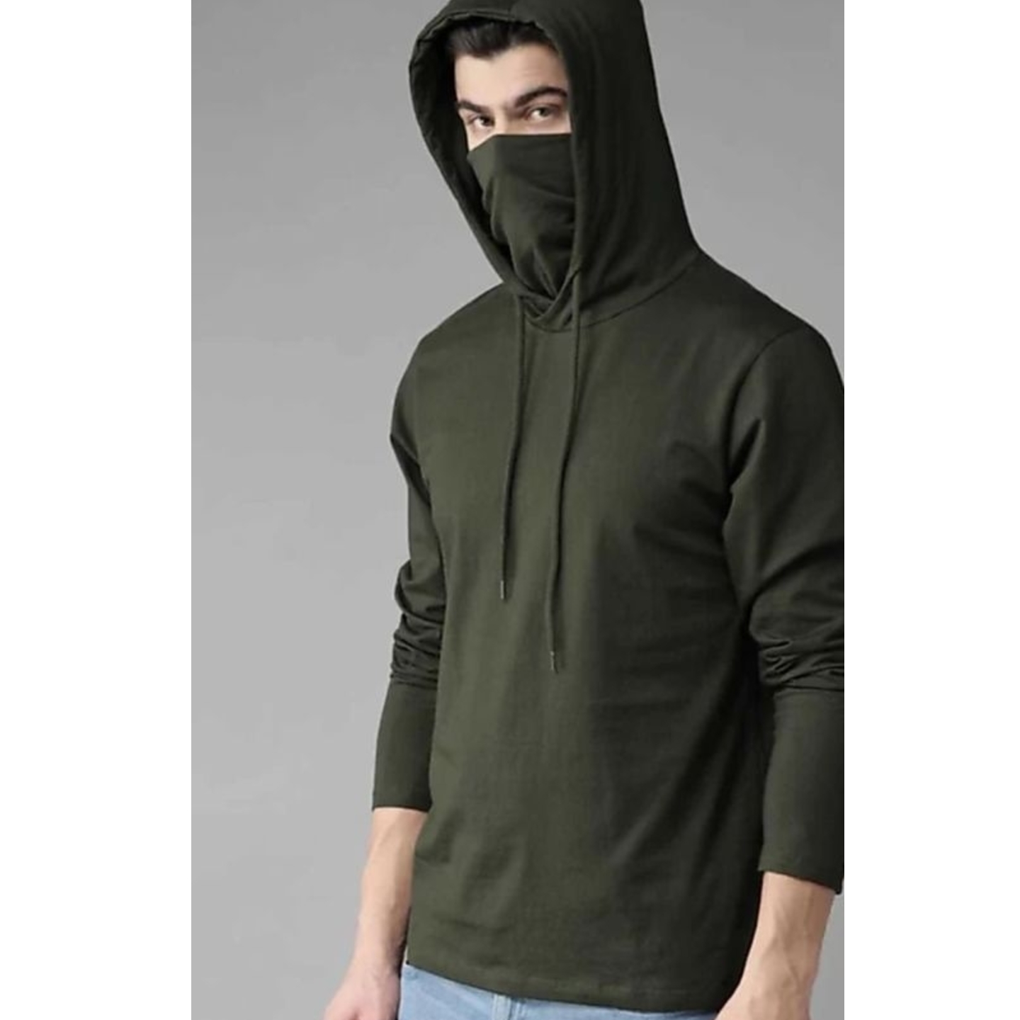 Classy Ravishing Men Hoodie T-Shirt With Mask