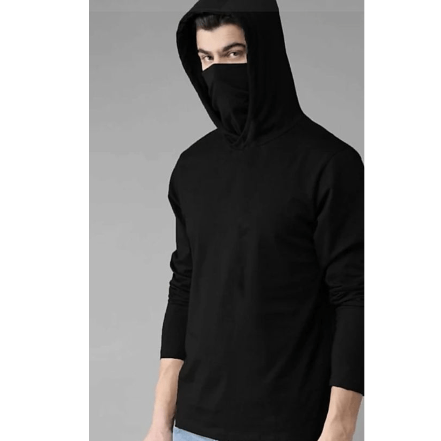 Classy Ravishing Men Hoodie T-Shirt With Mask