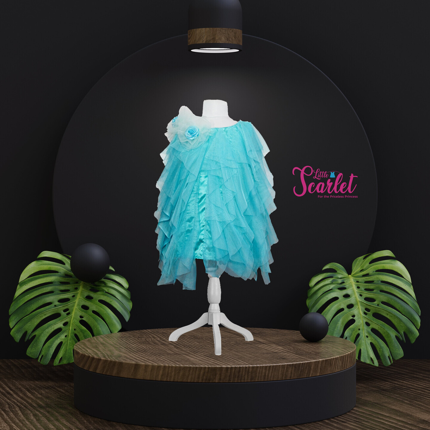 LS-0033 - Blue Layer Frock