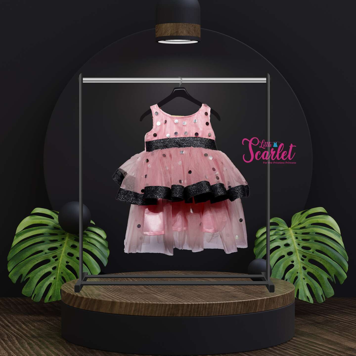 LS-0061 - Pink Tulle Frock
