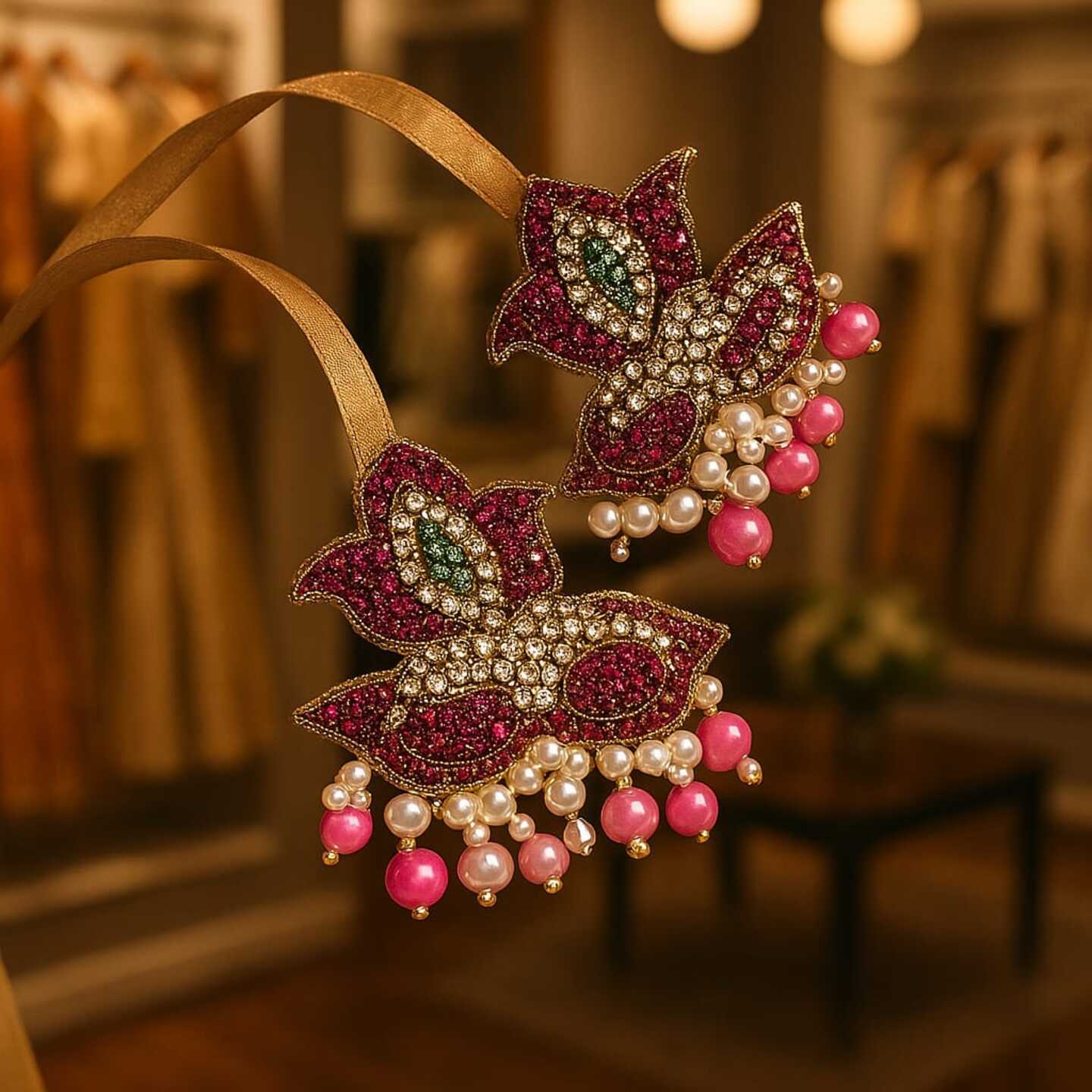 Floral Motif Inspired Latkan 