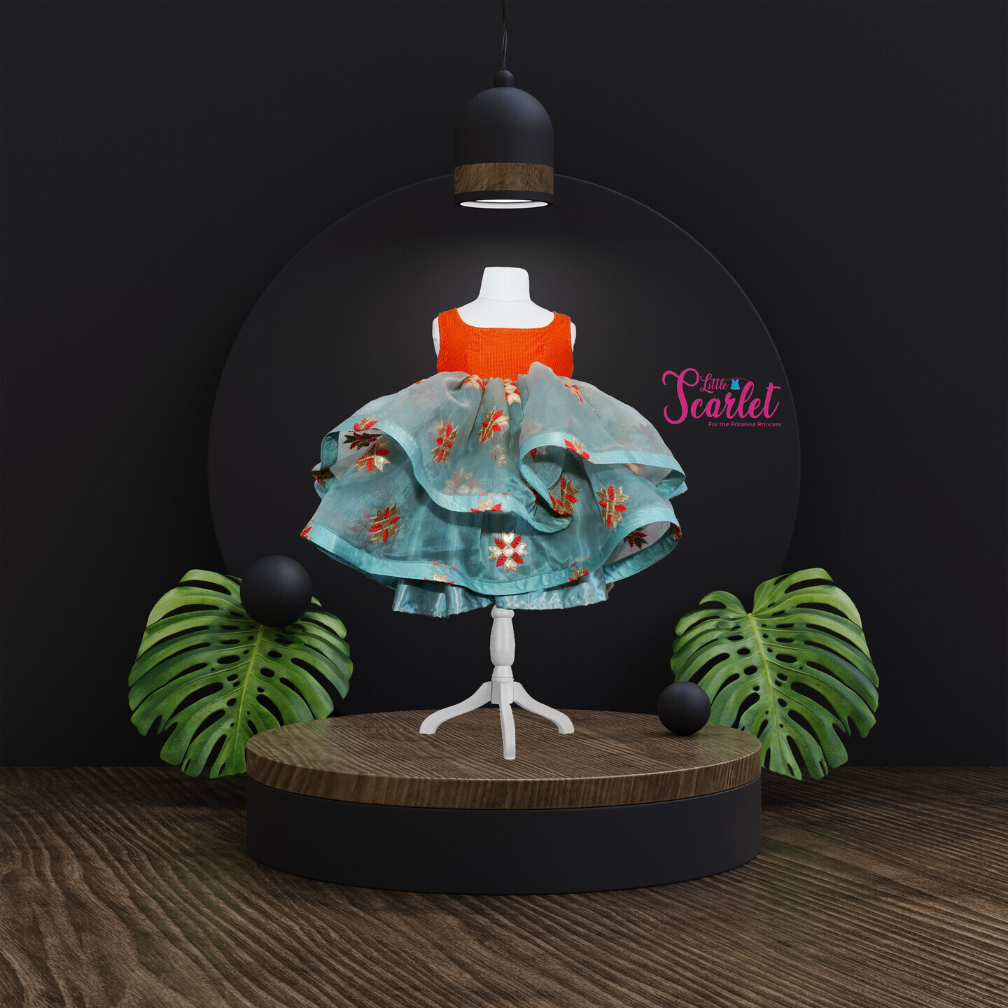 LS-0014 - Organza Frock