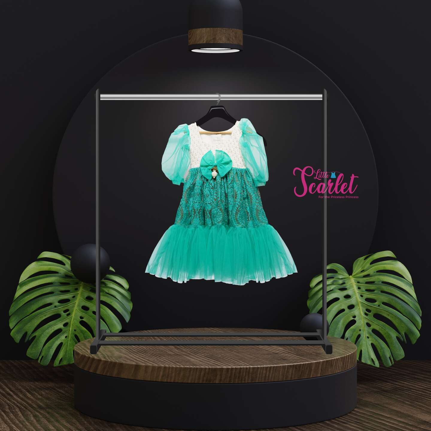 LS-0088 - Puff Sleeve Frock