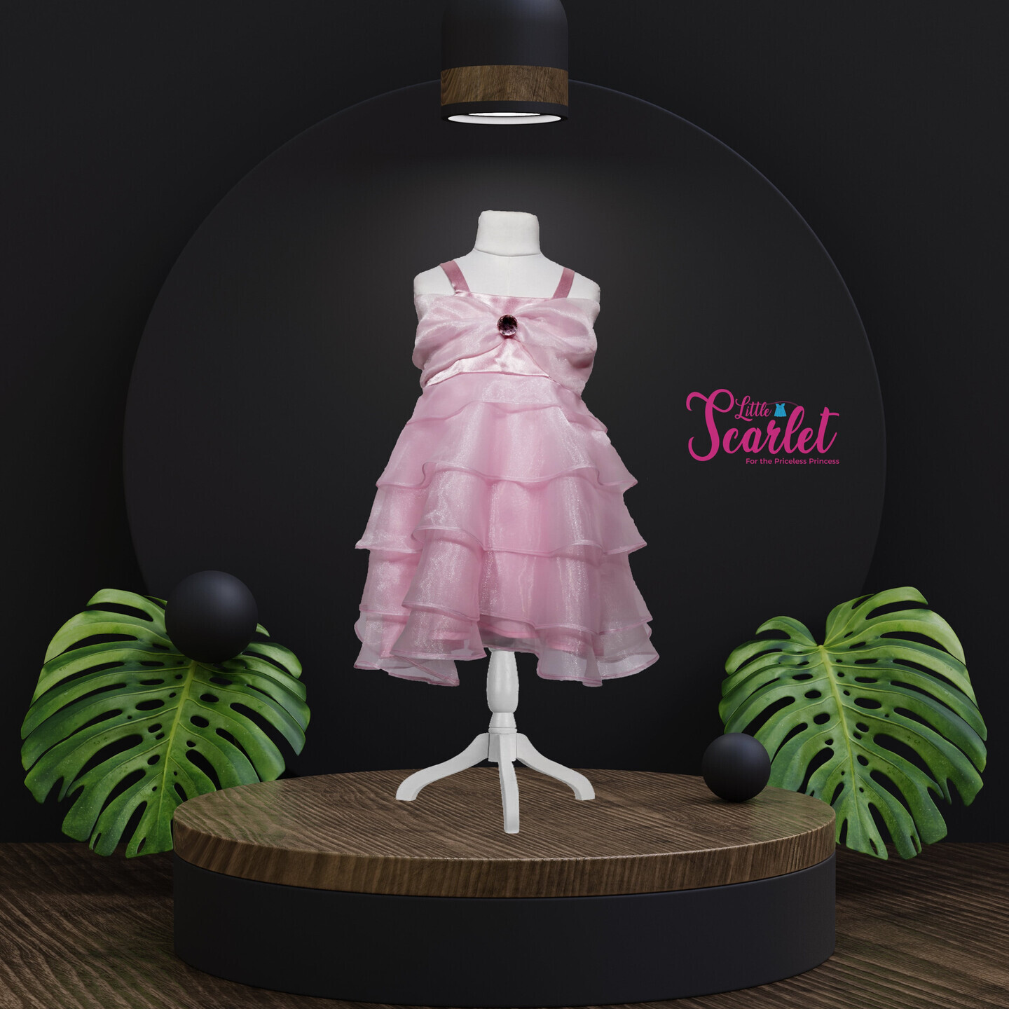 LS-0045 - Organza Layered Frock