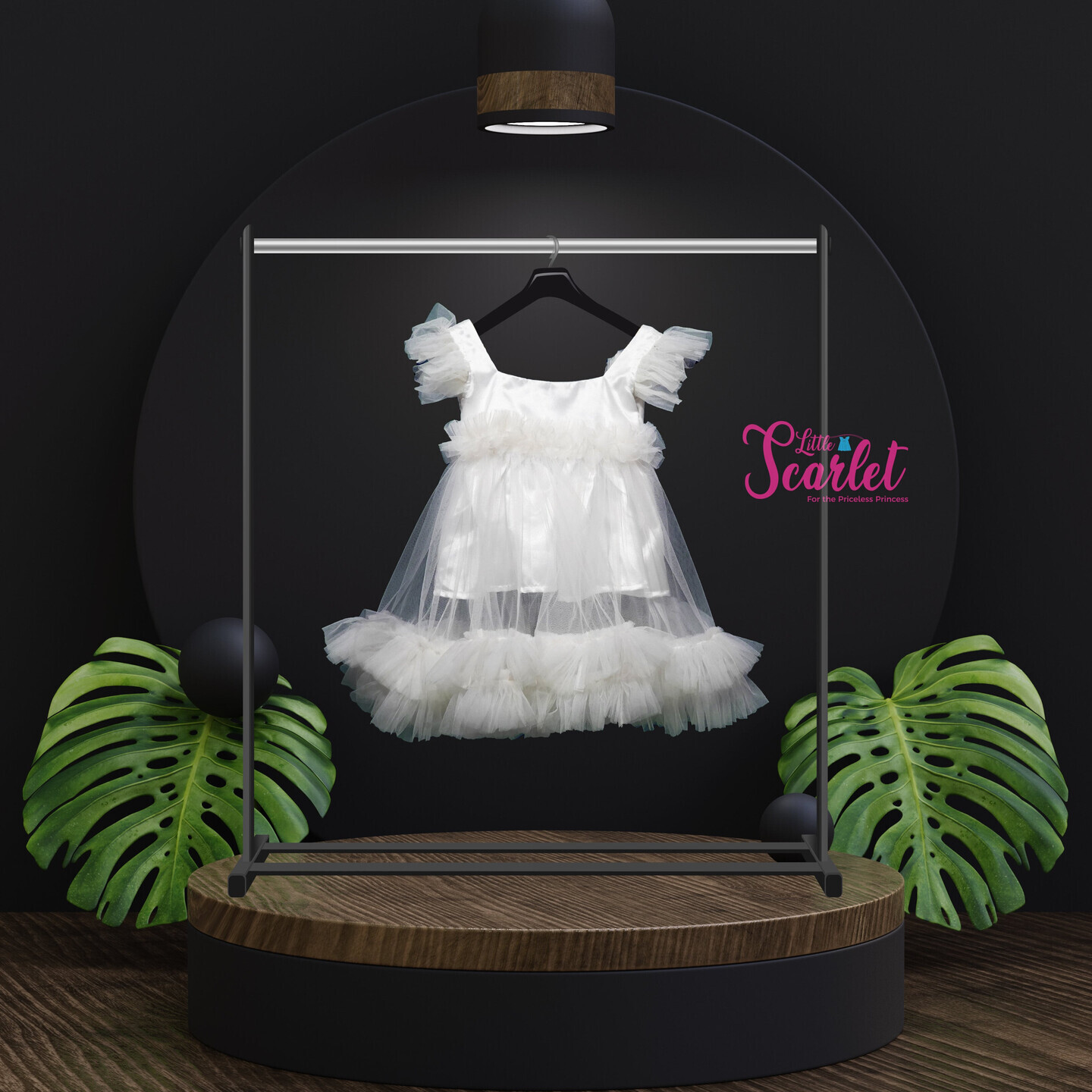 LS-0057 - White Angel Frock