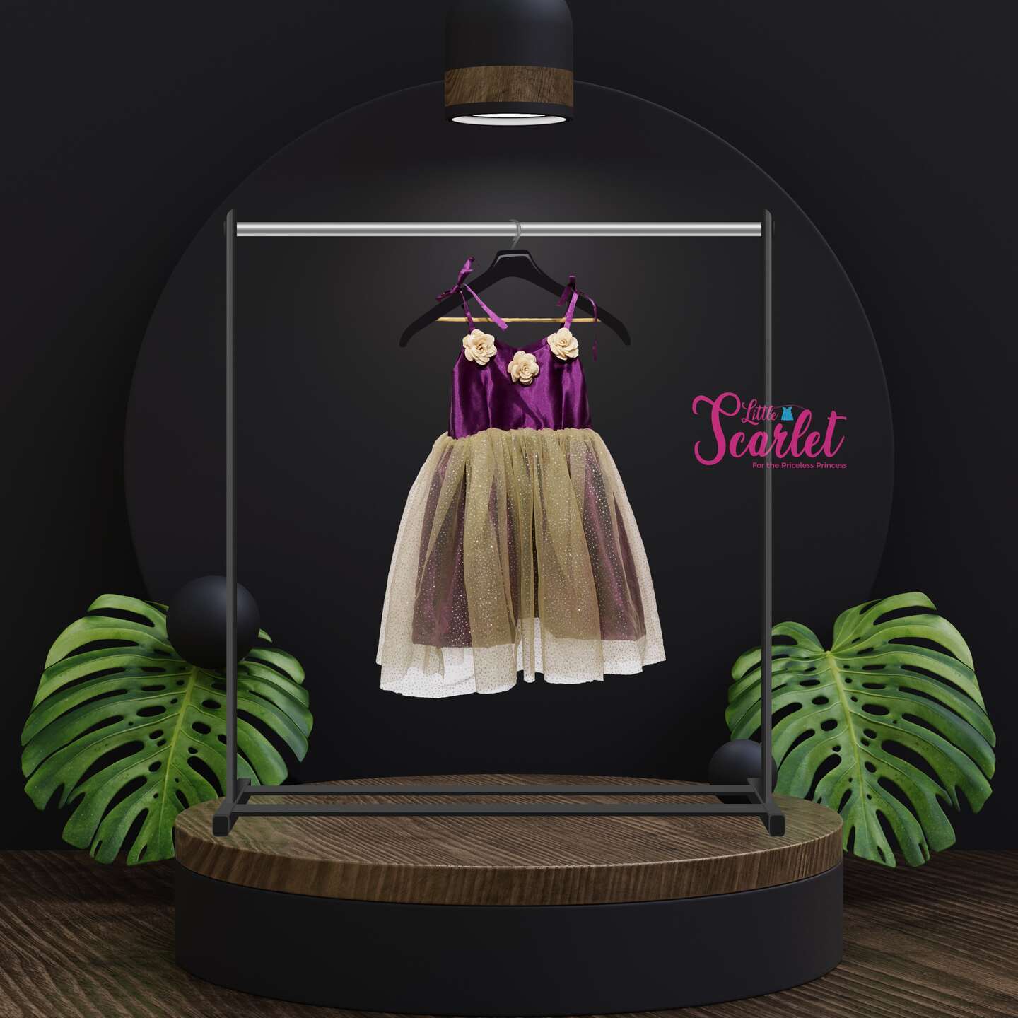 LS-0080 - Satin Strap Dress