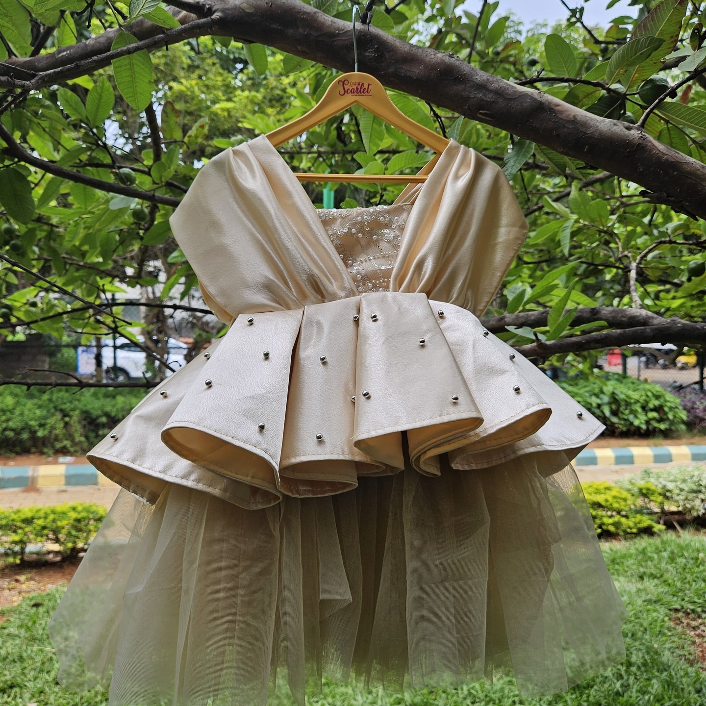 LS-0114 - Cream Frock