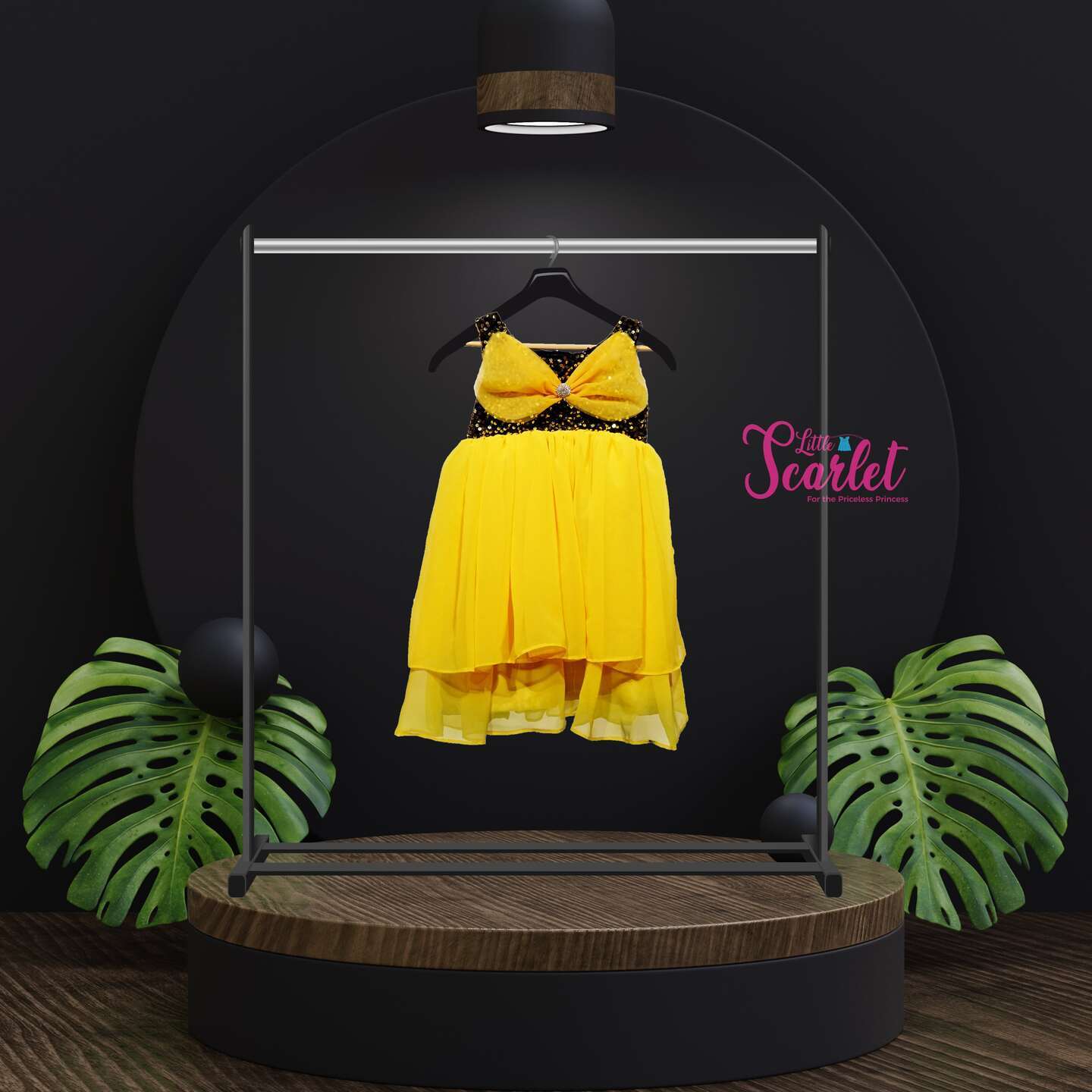 LS-0064 - Yellow Bow Frock