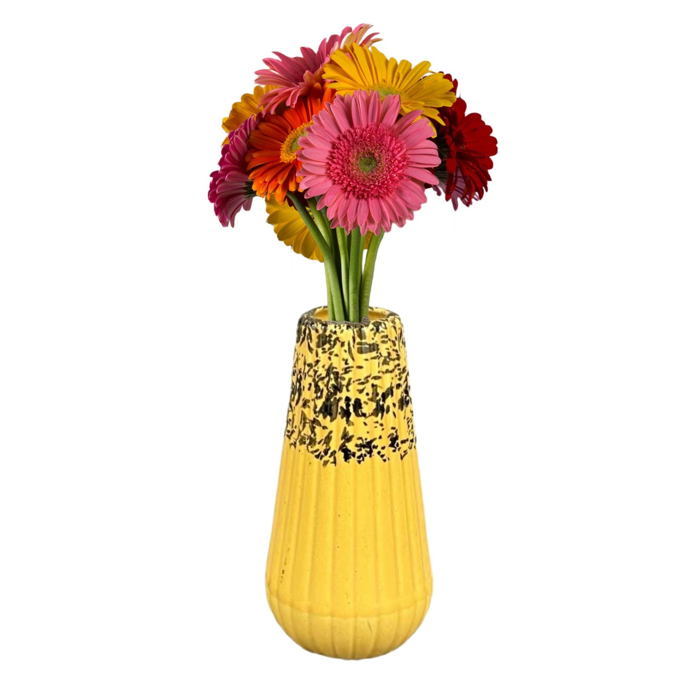 Prettify!™ Elegant Ceramic Flower Vase/Showpiece for Home Decoration