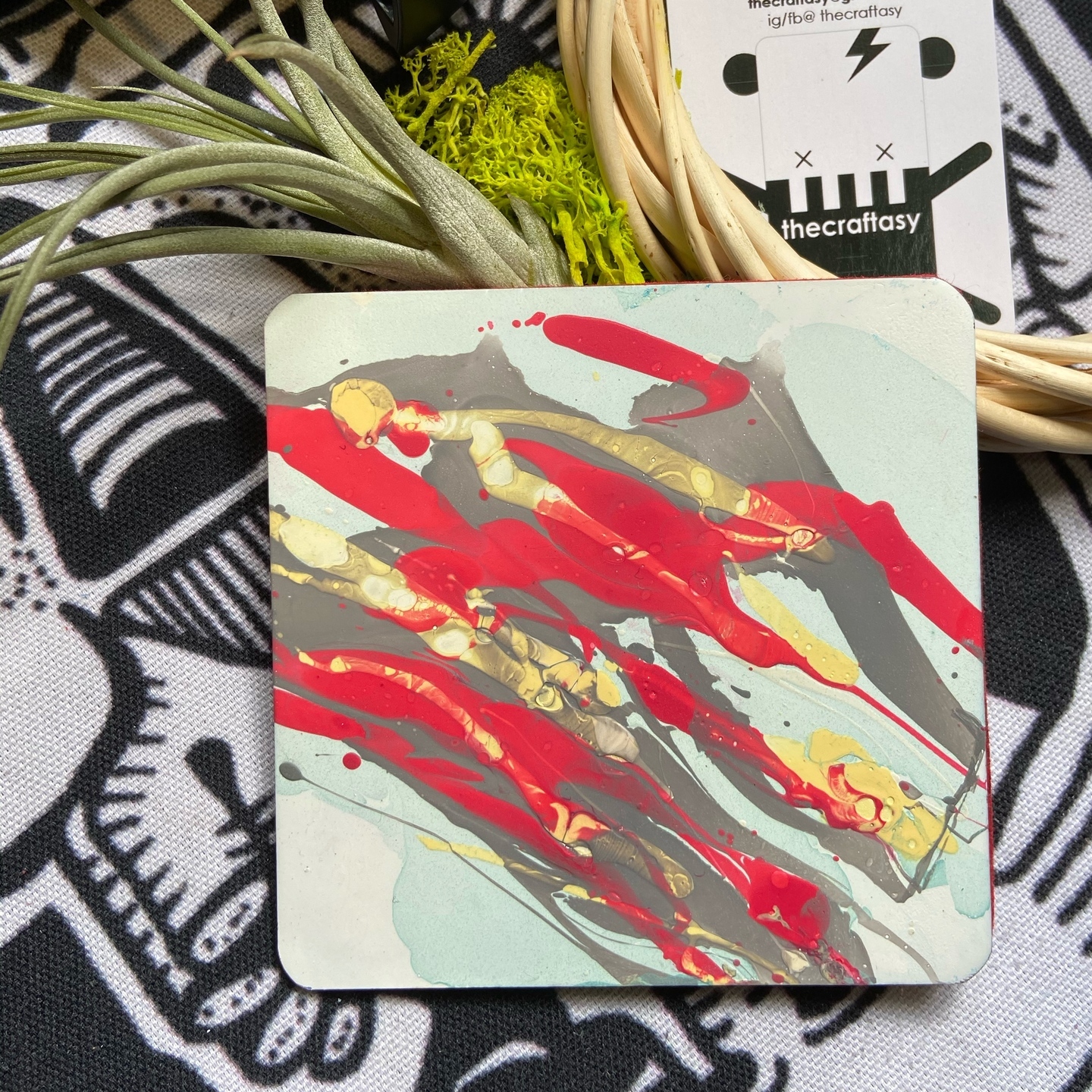 Kraft paper Coaster - Prestige 01
