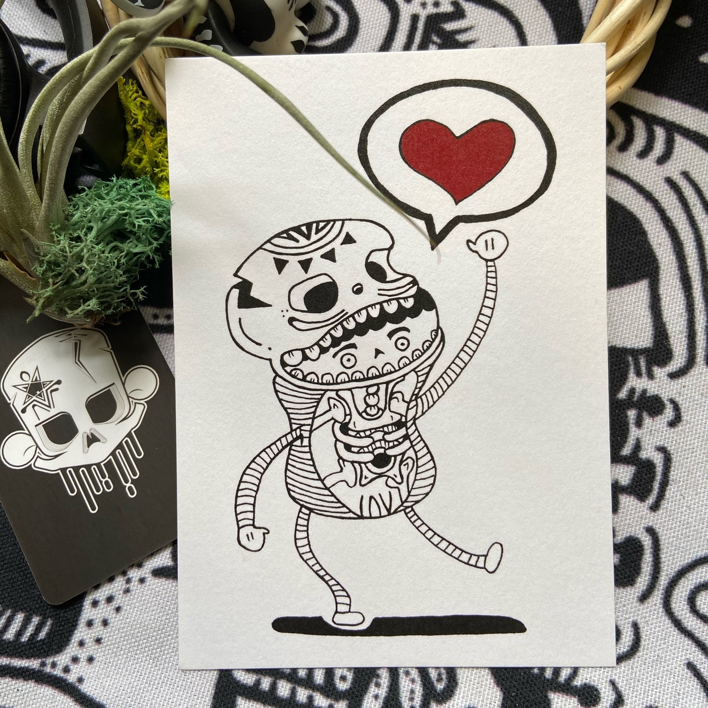 Postcard - I love you (boy)