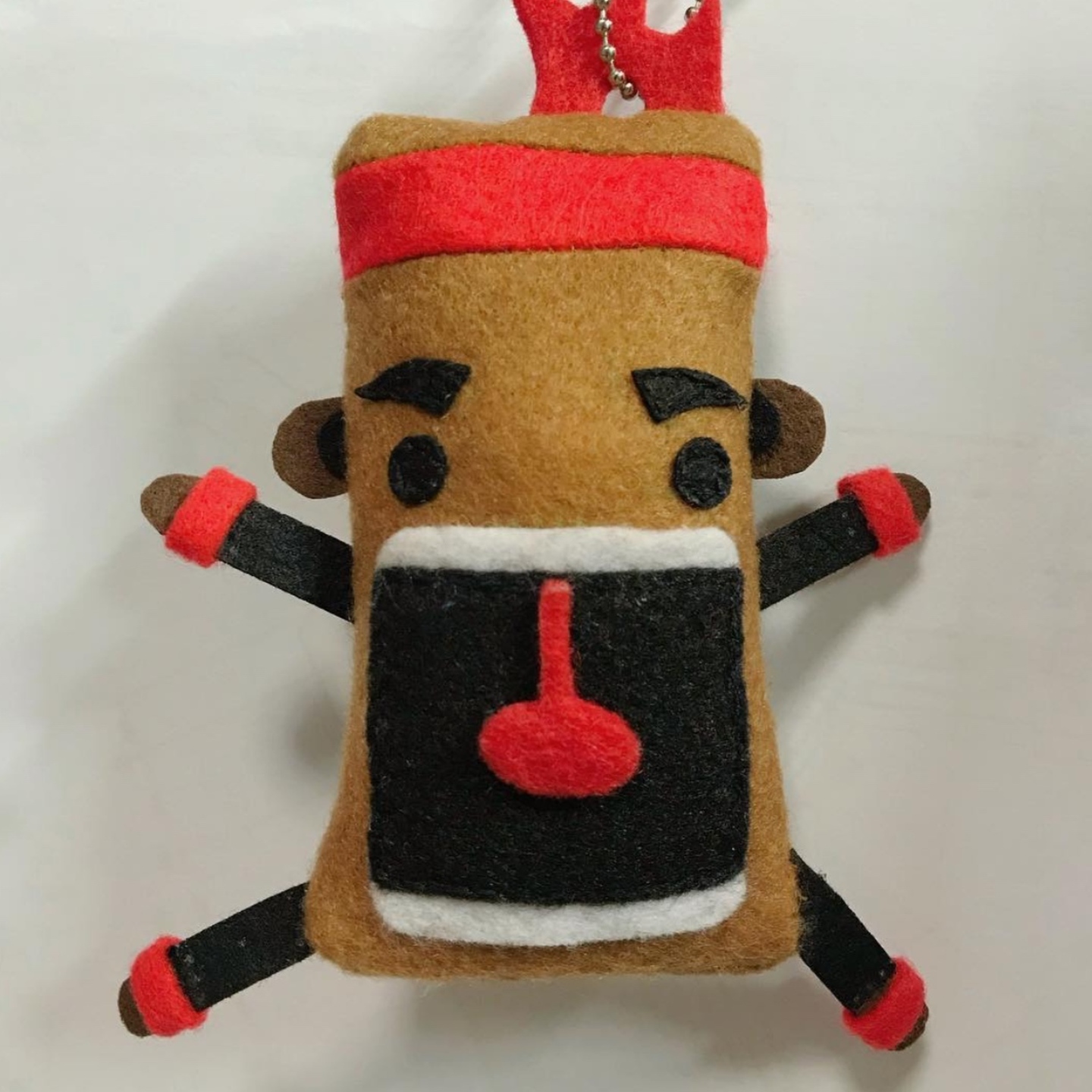 Felt Plush Keychain - Spunky