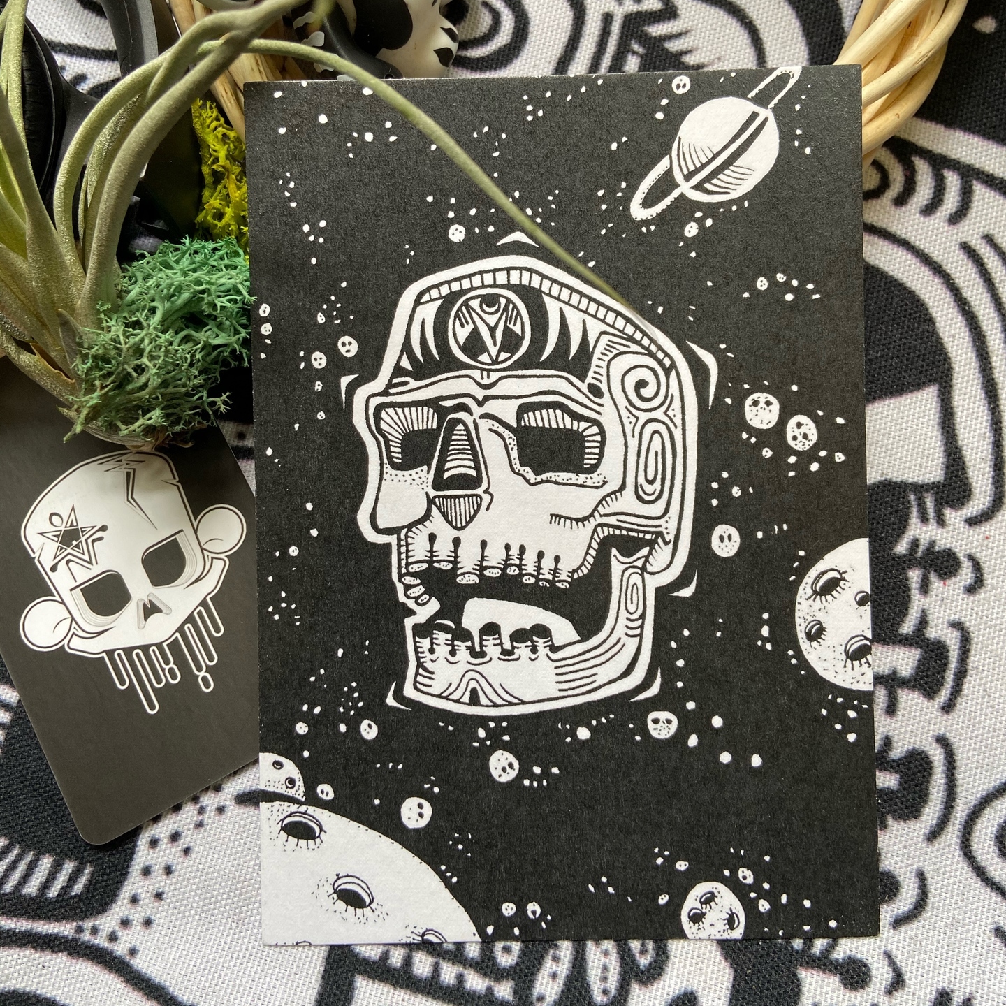 Postcard - Lost in Universe