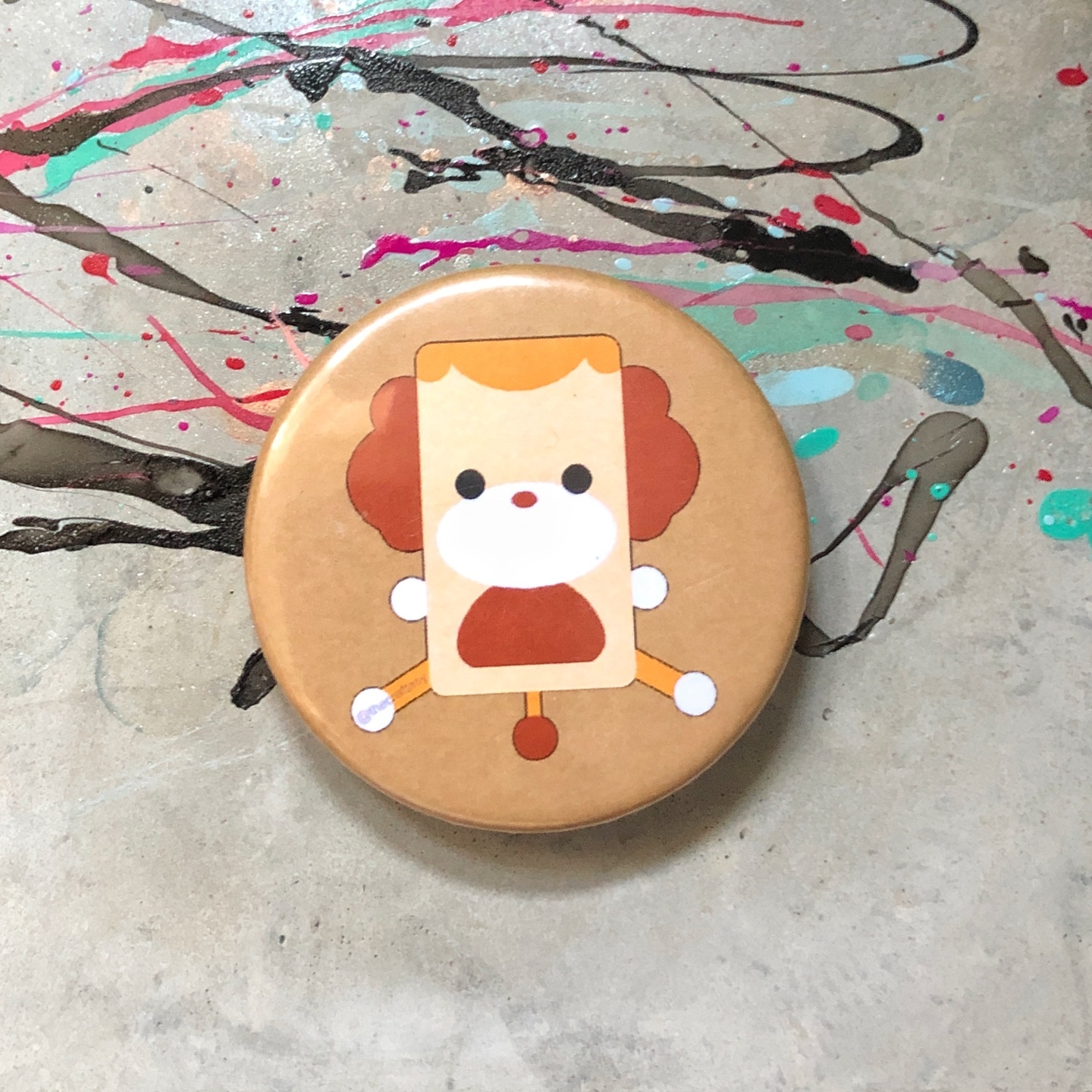 Pin Badge - Boo