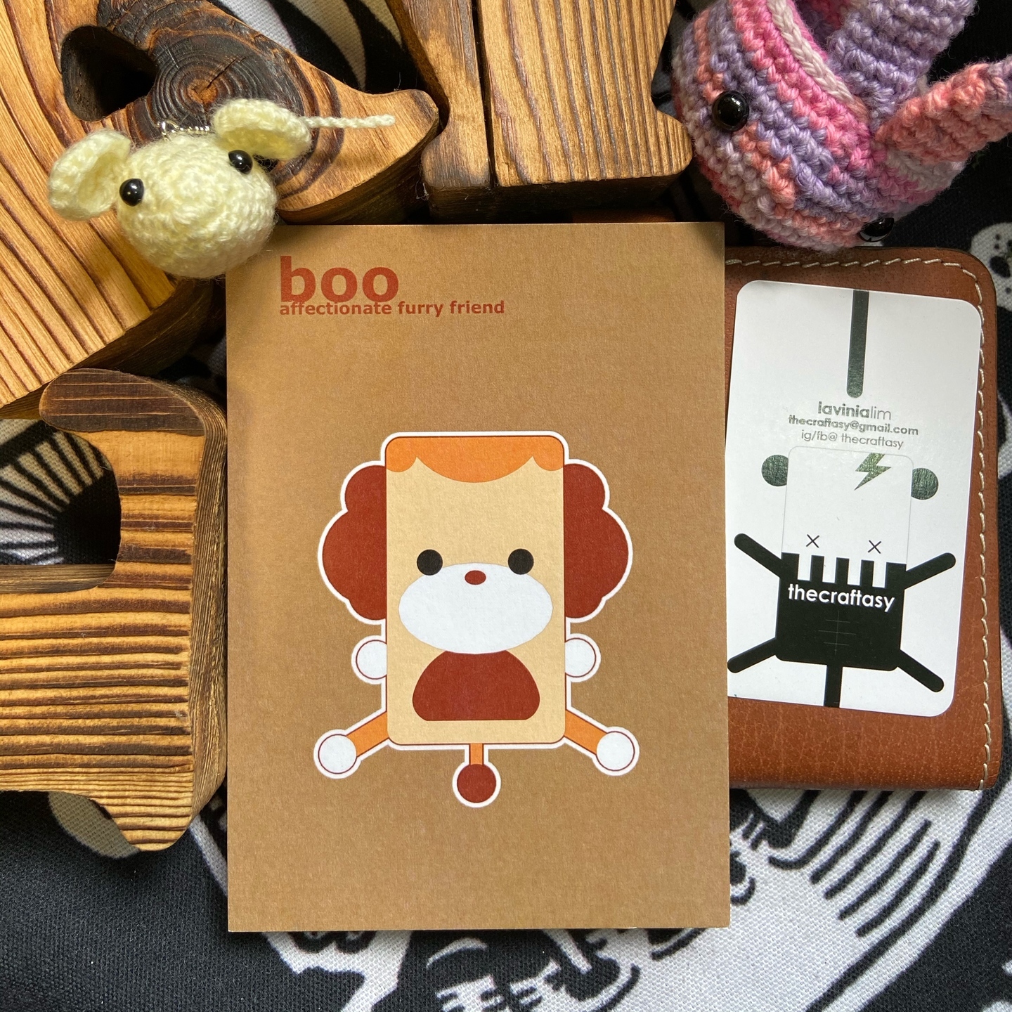 Postcard - Boo