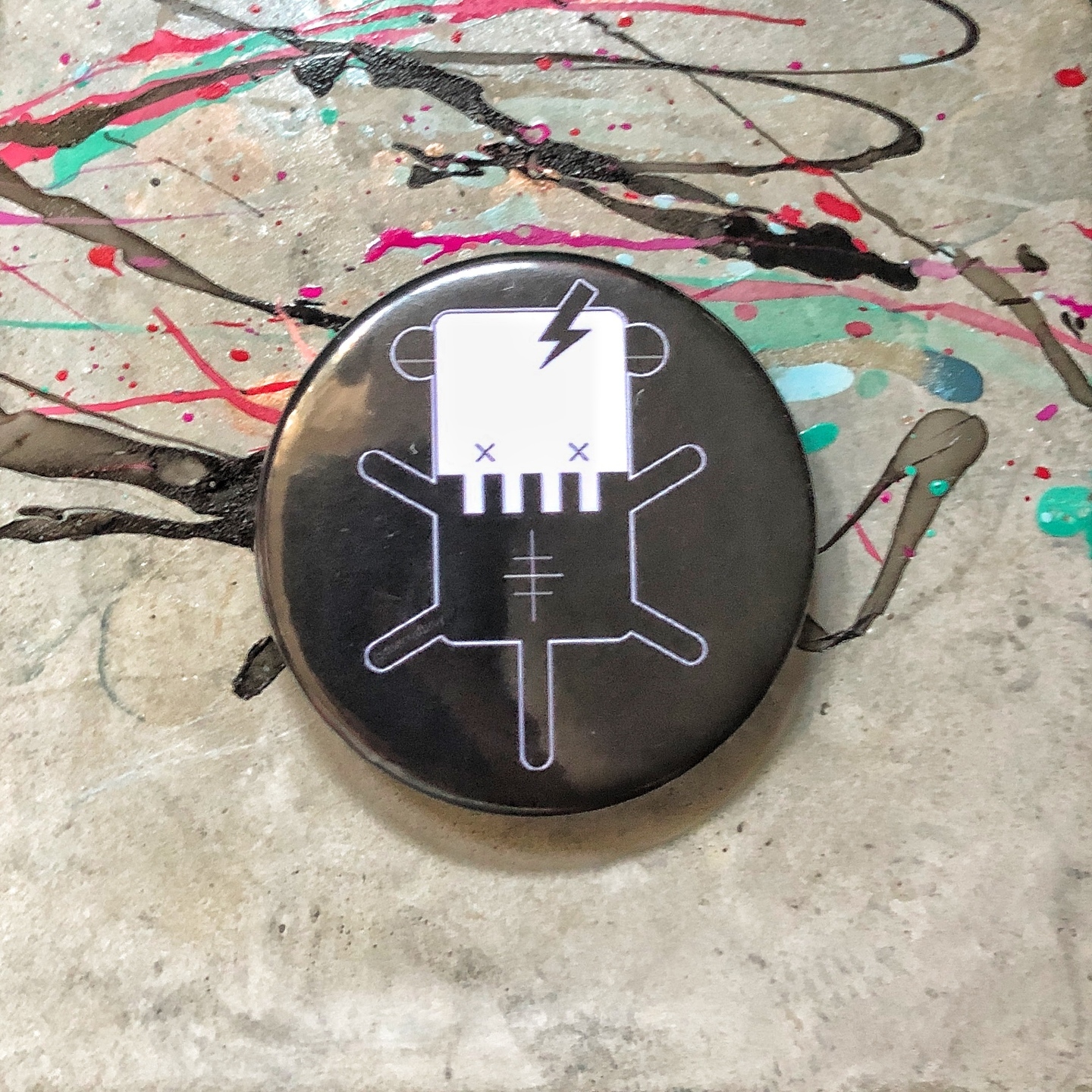 Pin Badge - Ghast