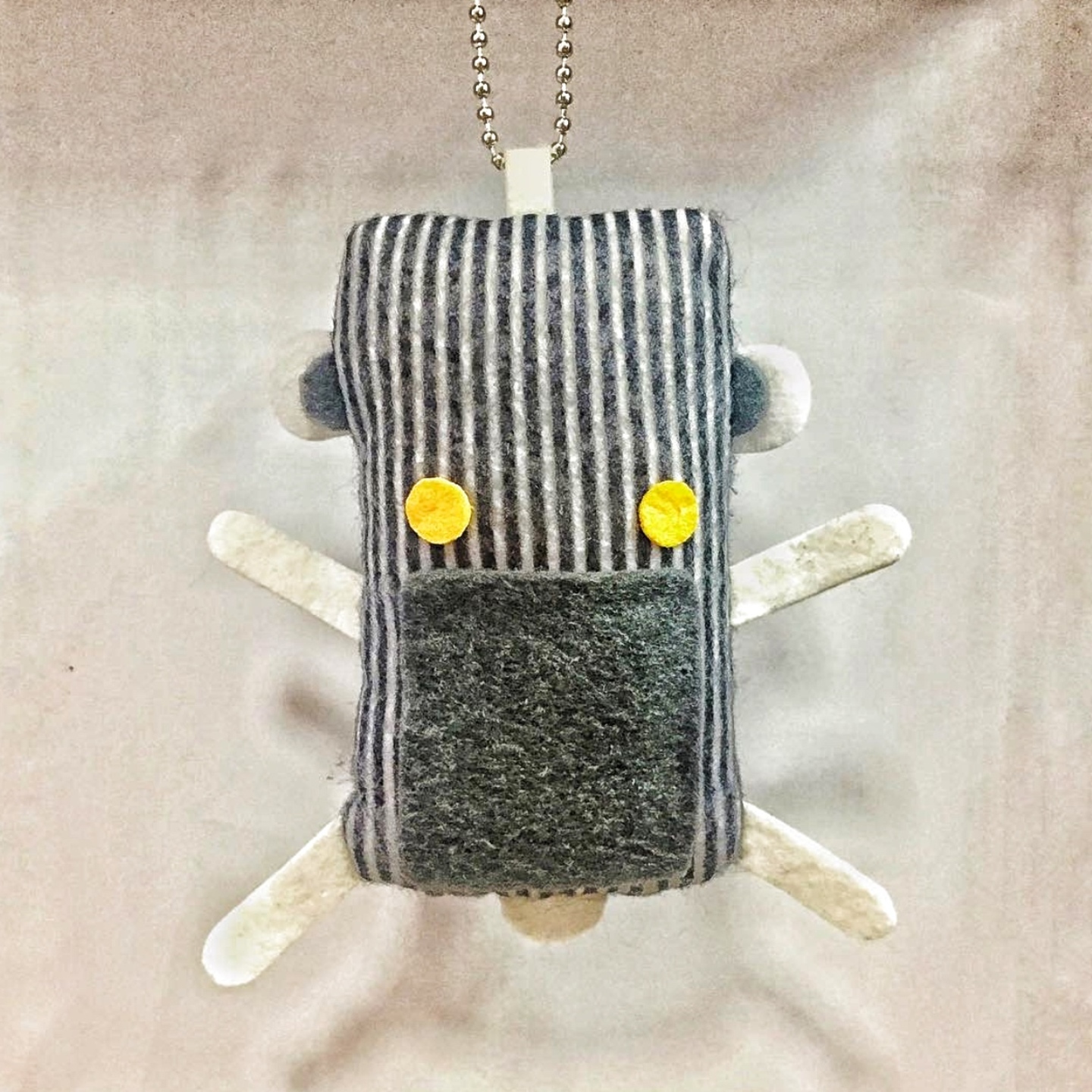 Felt Plush Keychain - Dennis