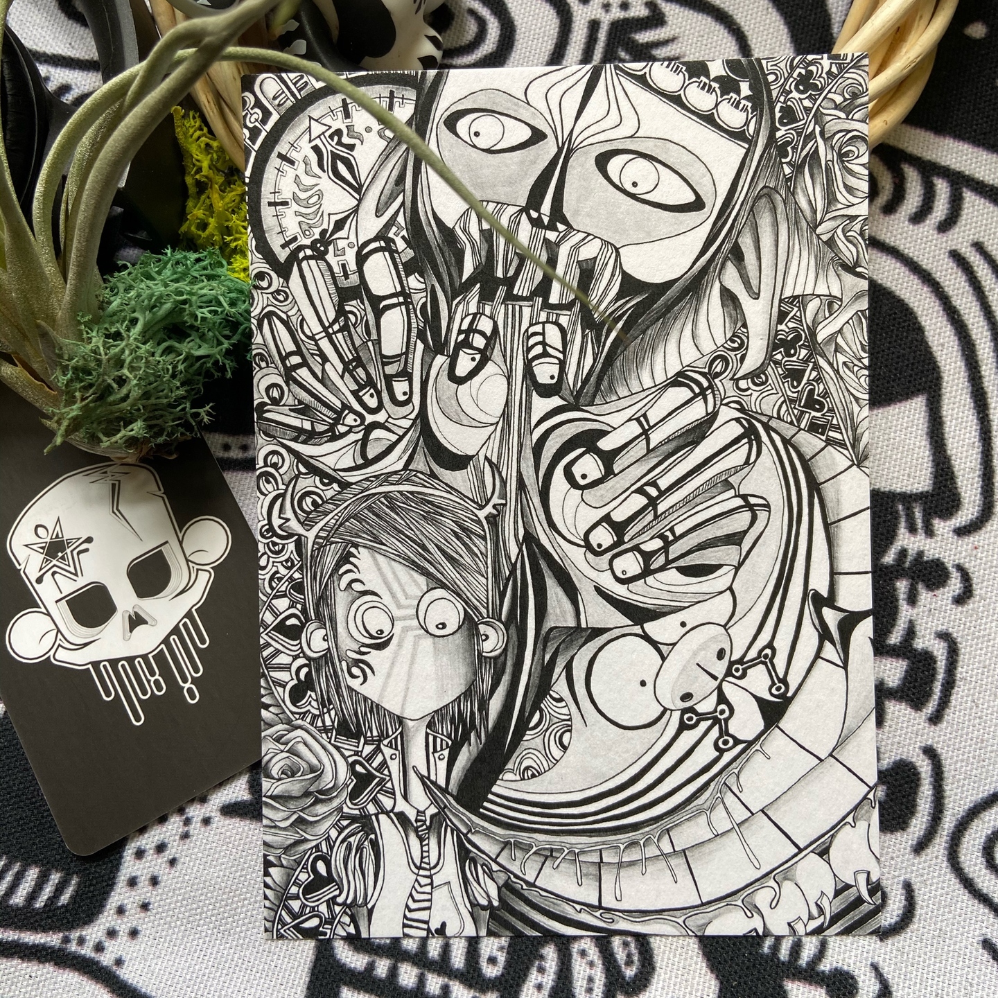 Postcard - Alice in Wonderland