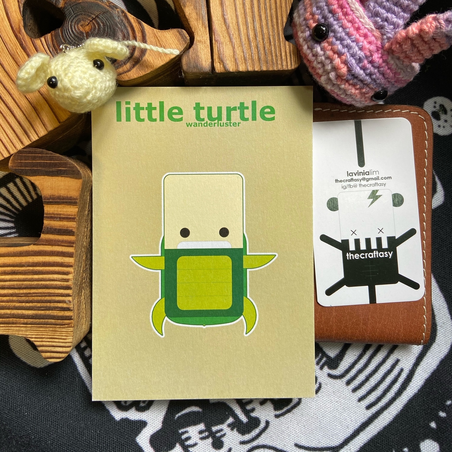 Postcard - Little Turtle