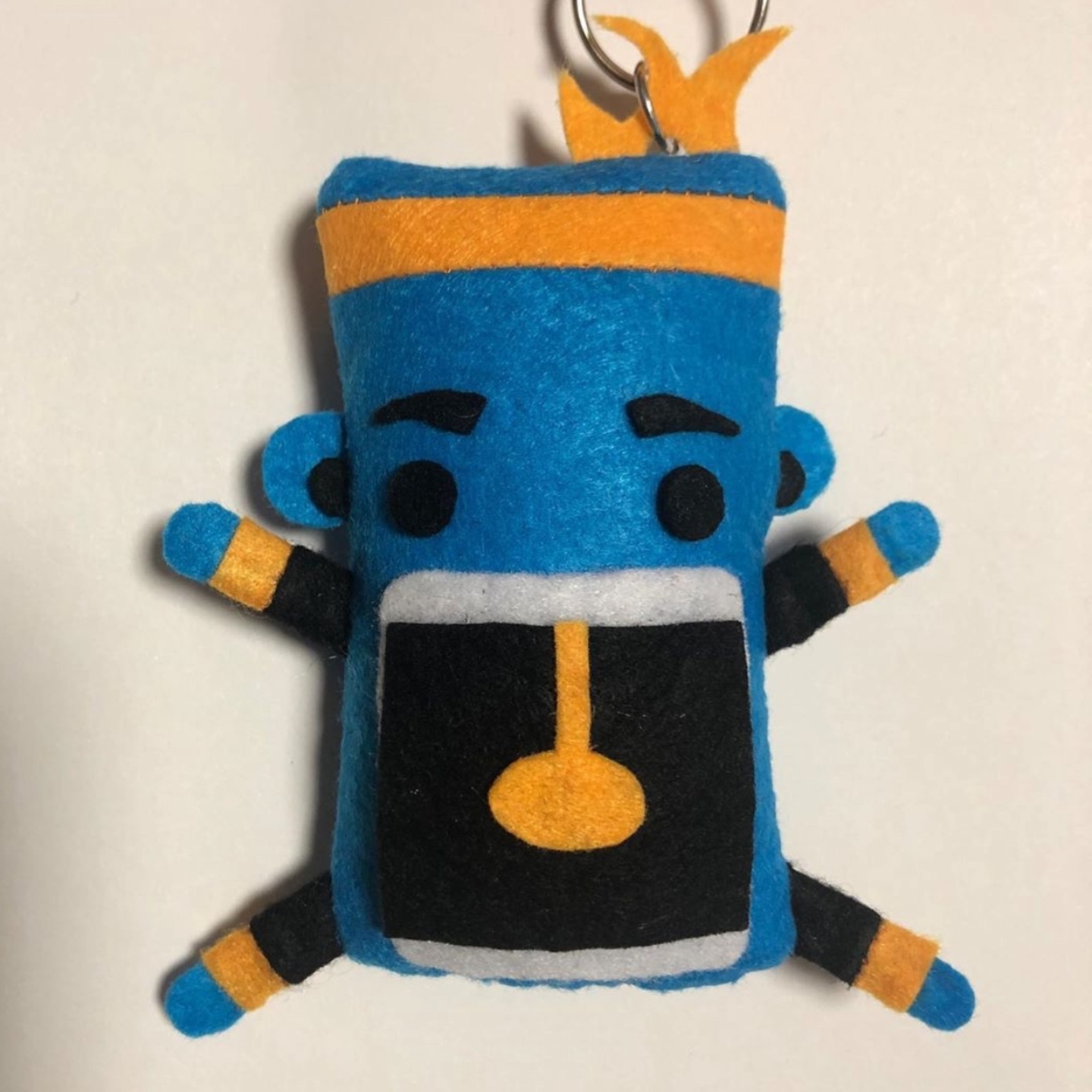Felt Plush Keychain - Electrolyte