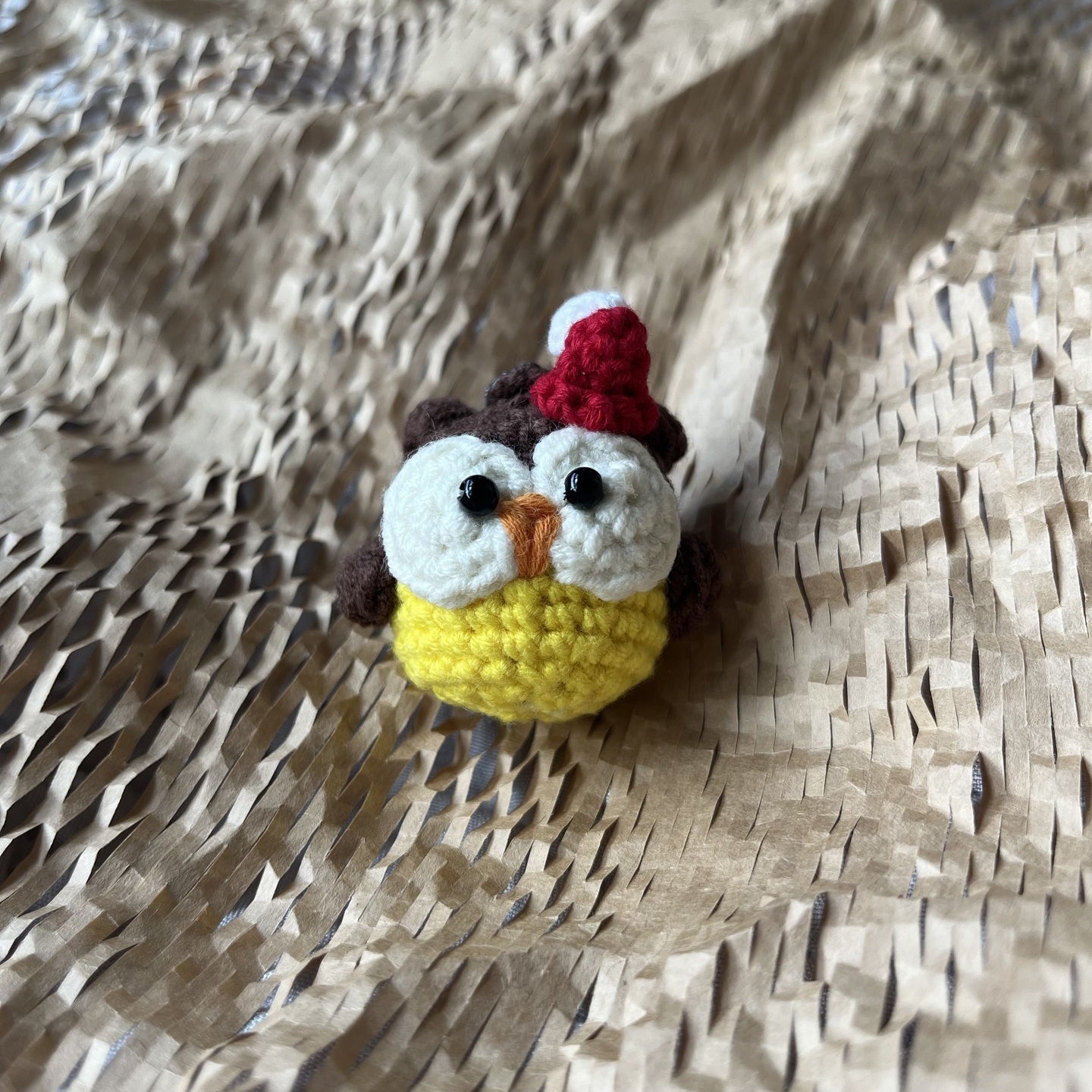 Mini Amigurumi (Xmas edition) - Owl