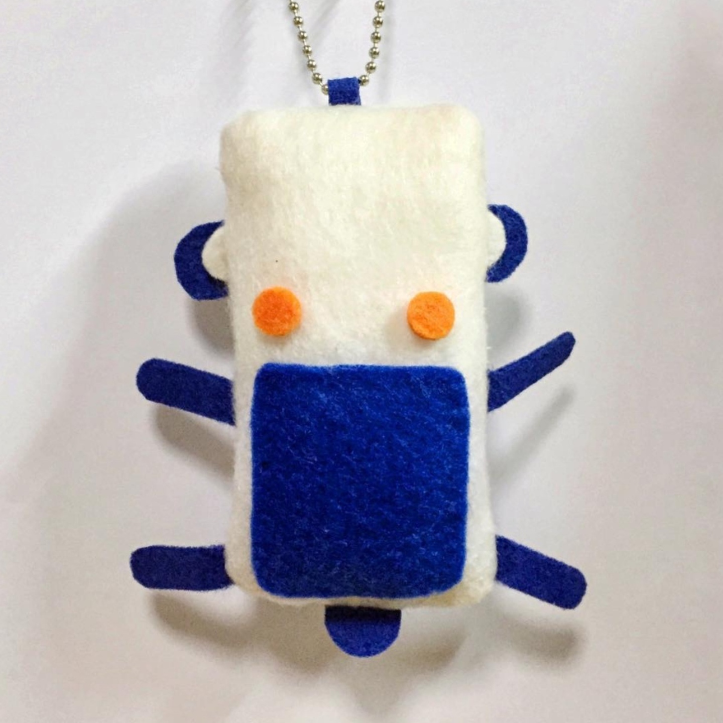 Felt Plush Keychain - Blueray
