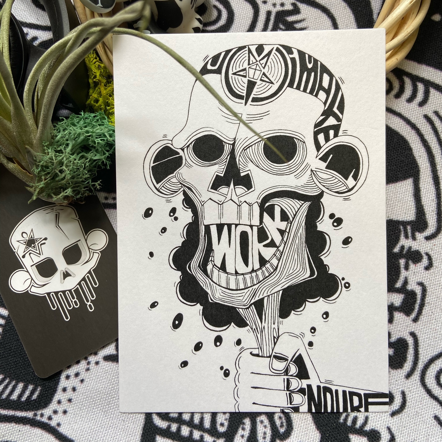 Postcard - Endure