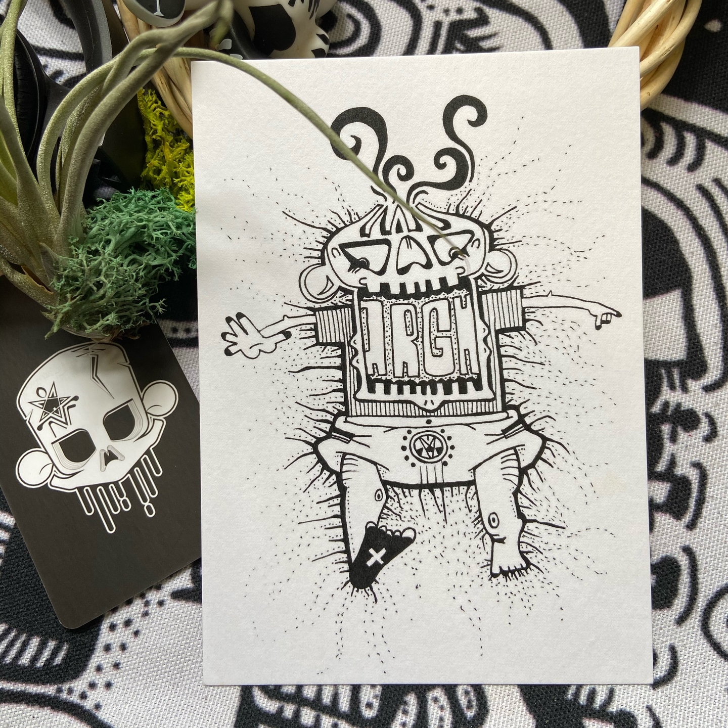 Postcard - Baby Rascal